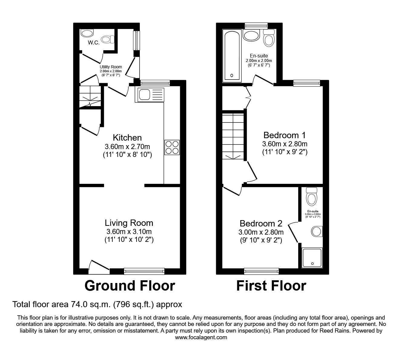 Lansdowne Street, Macclesfield, Cheshire SK10, 2 bedroom terraced house