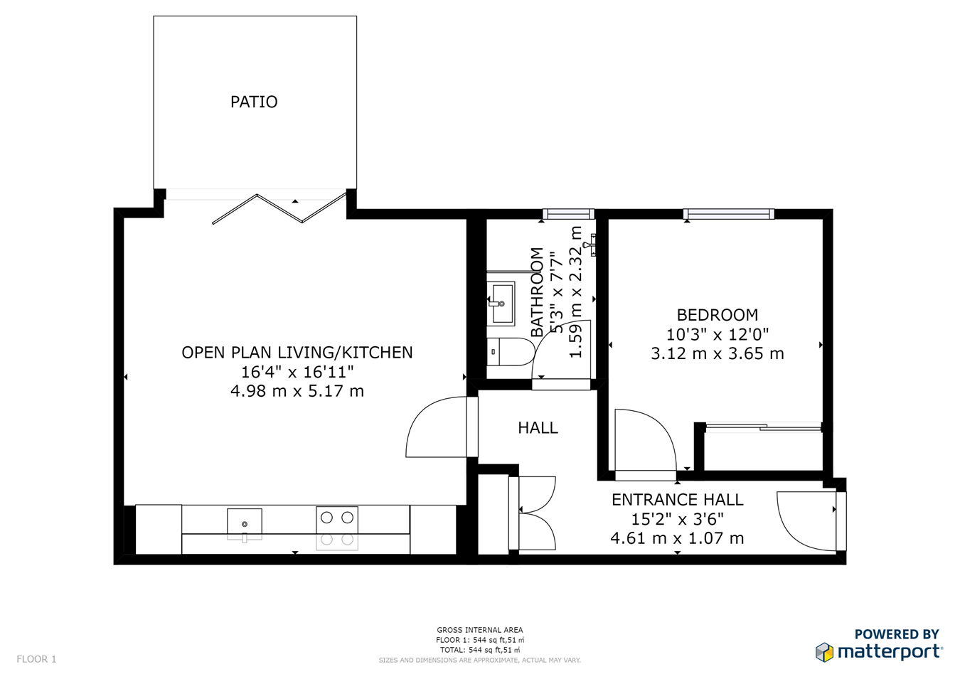 1 Bedrooms Flat for sale in Imperial Heights, 126 Manor Road, Chigwell IG7