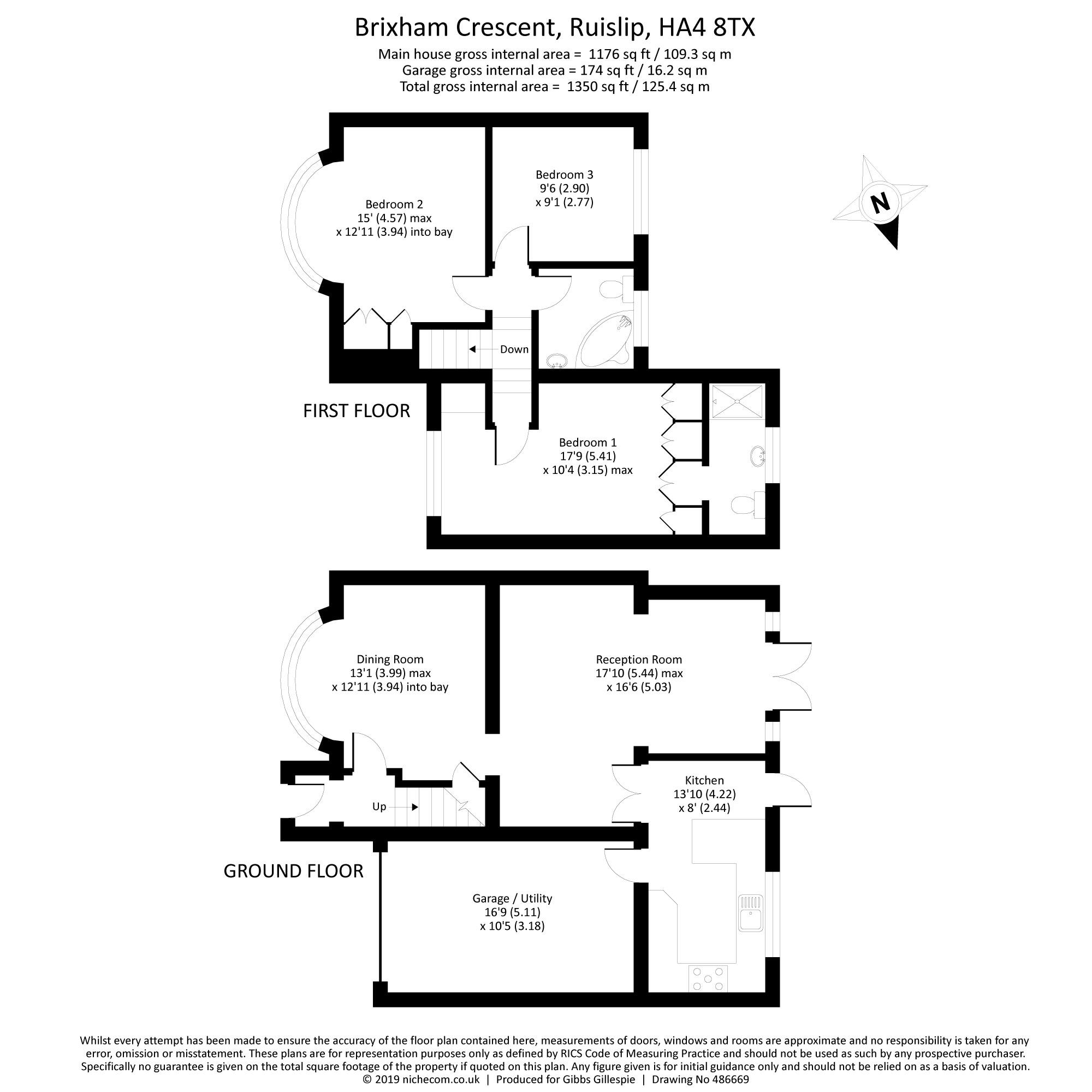 3 Bedrooms End terrace house for sale in Brixham Crescent, Ruislip Manor, Middlesex HA4