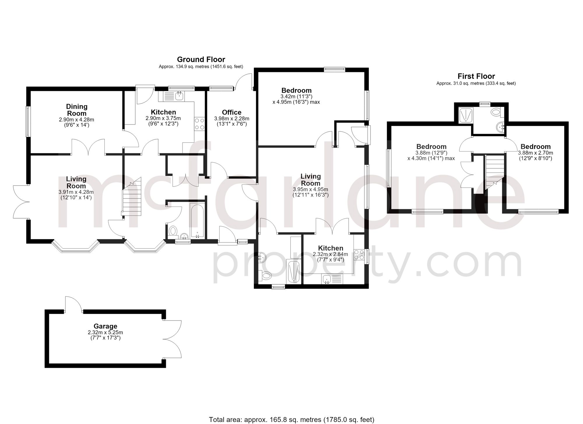 The Old Post Office Main Road, Marlborough floorplan