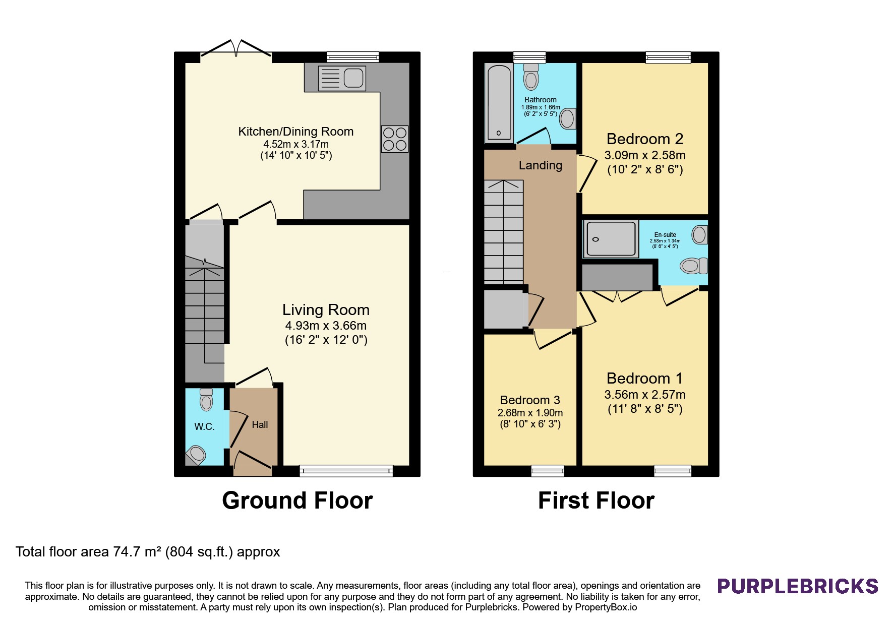 43, Railway Walk, Royston, Barnsley floorplan