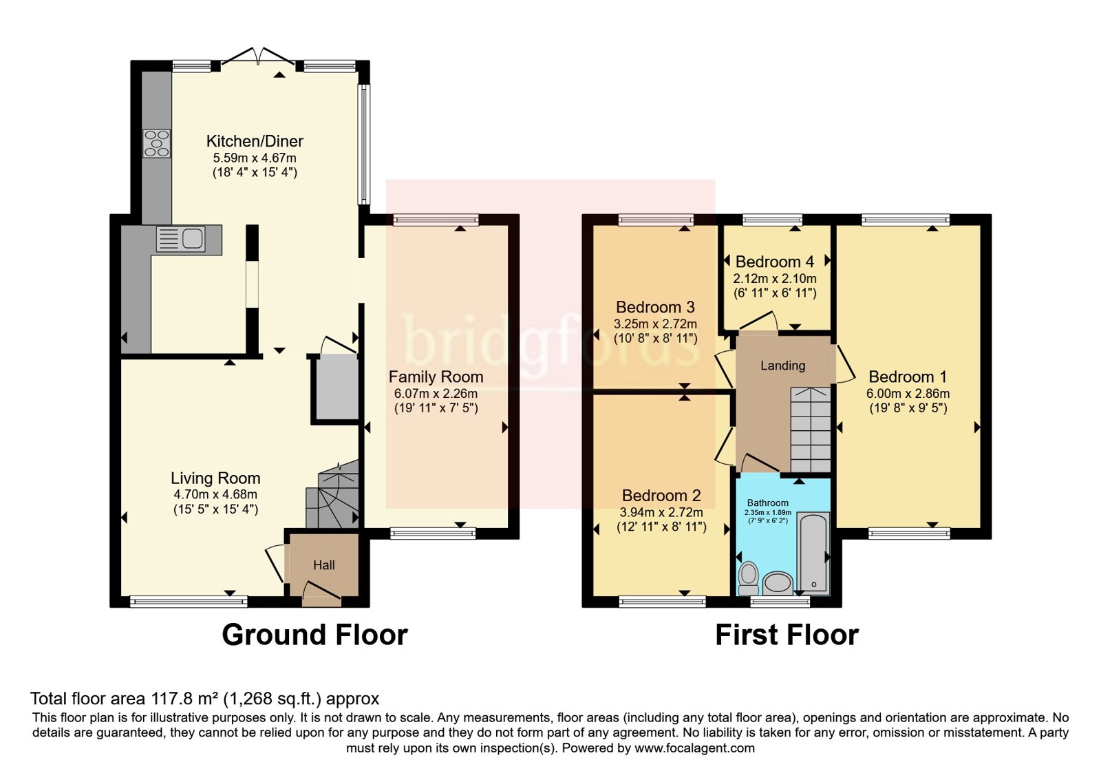 118, Rostrevor Road, Greater Manchester floorplan