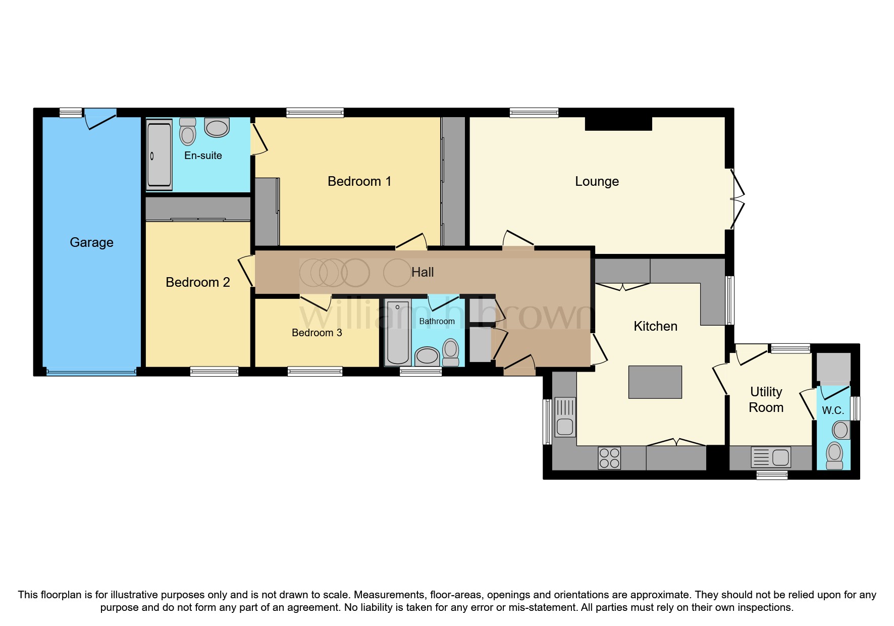 Plumpton Gardens, Bessacarr, Doncaster DN4, 3 bedroom detached bungalow