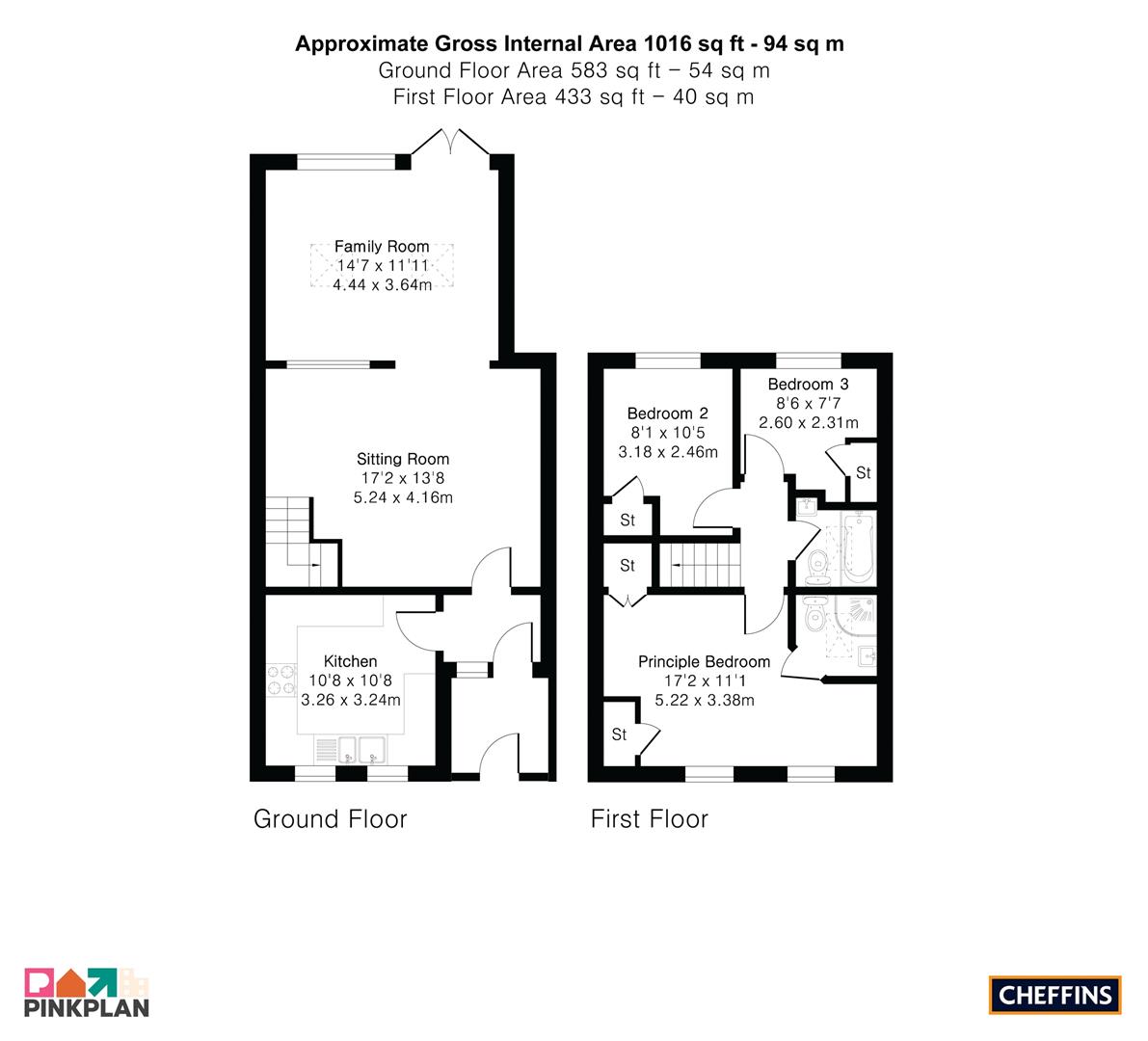 46, Mawson Road, Cambridge floorplan
