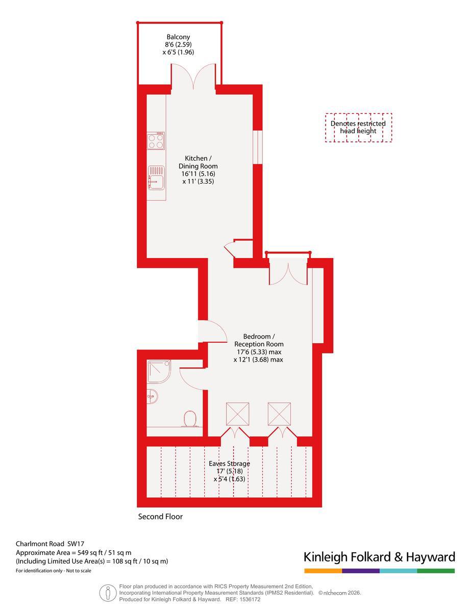 Charlmont Road, London floorplan