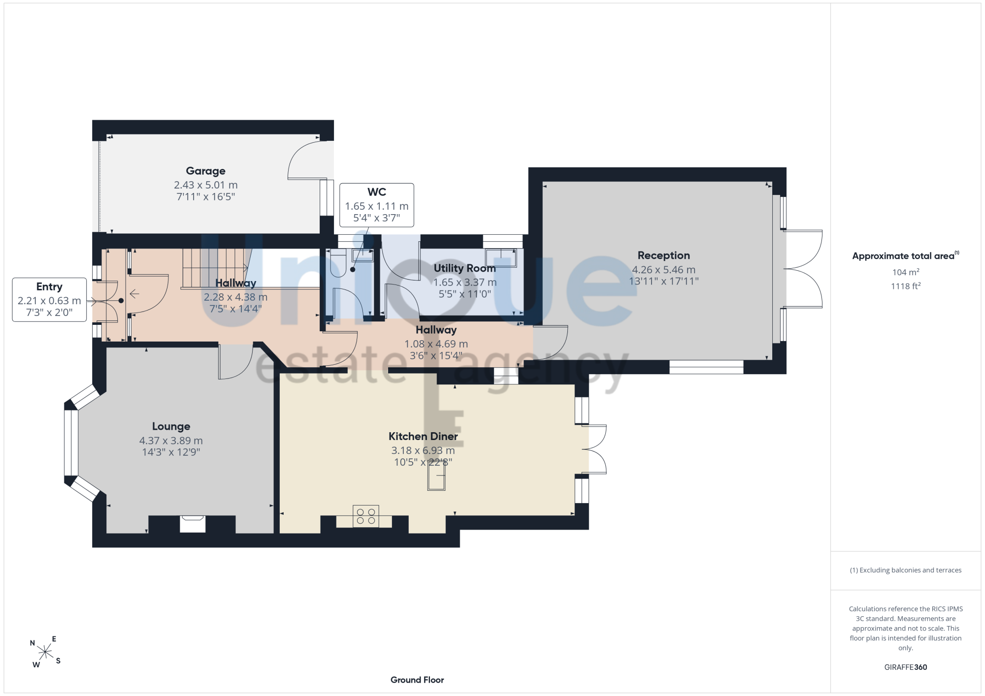 44, Grange Road, Lytham St. Annes floorplan