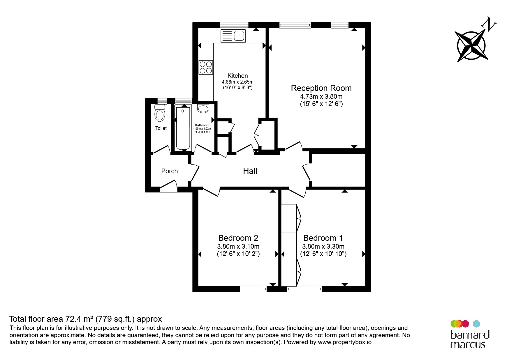 67, Eastney Road, Croydon floorplan