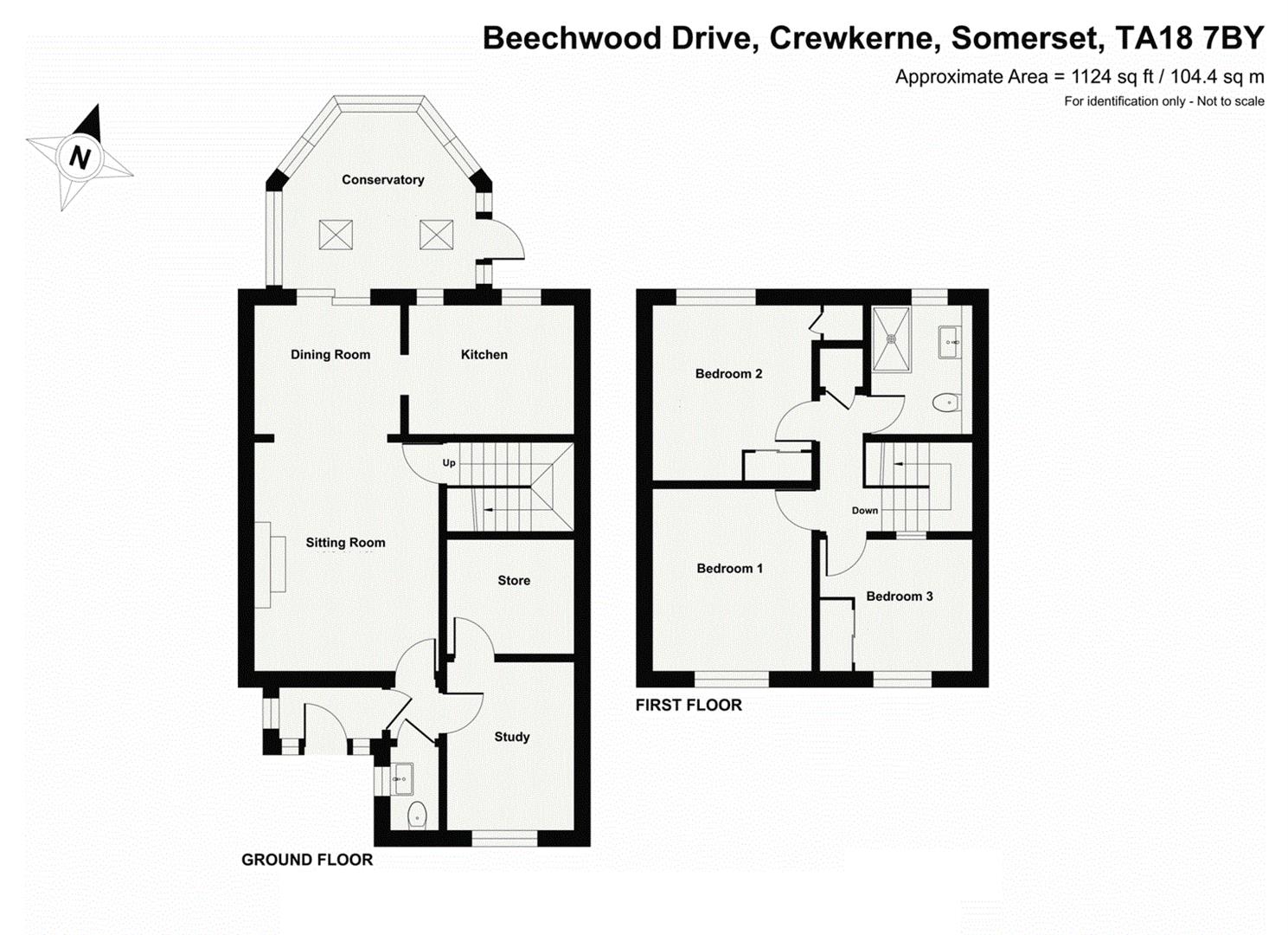 12, Beechwood Drive, Crewkerne floorplan