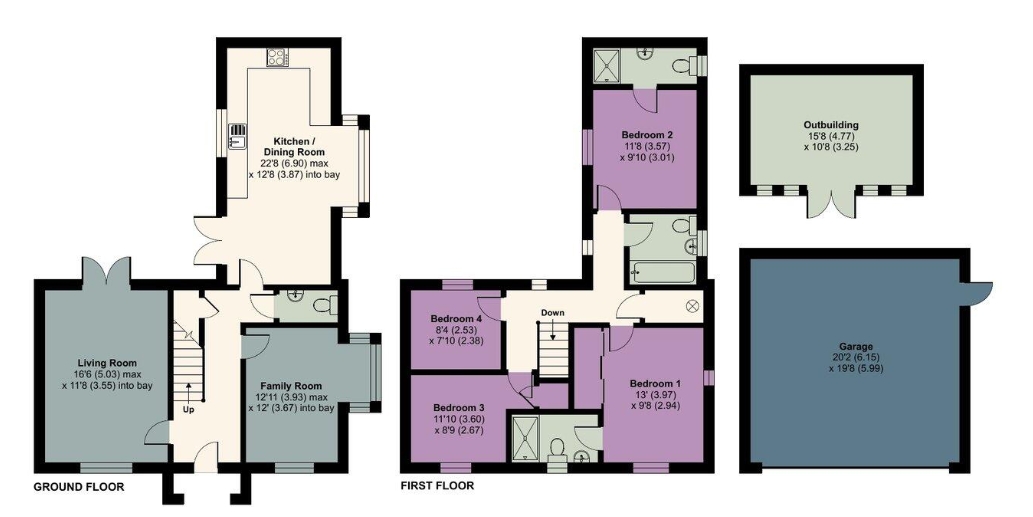 30, Walnut Tree Way, Shefford floorplan