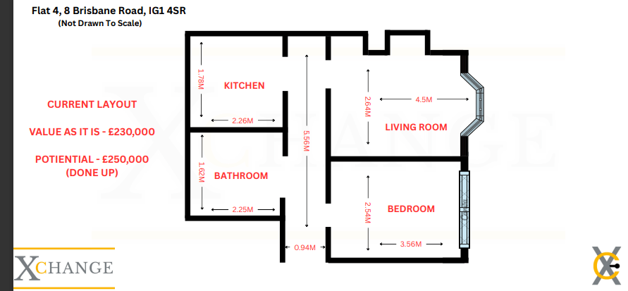 8, Flat 4, Brisbane Road, Ilford, Ilford floorplan