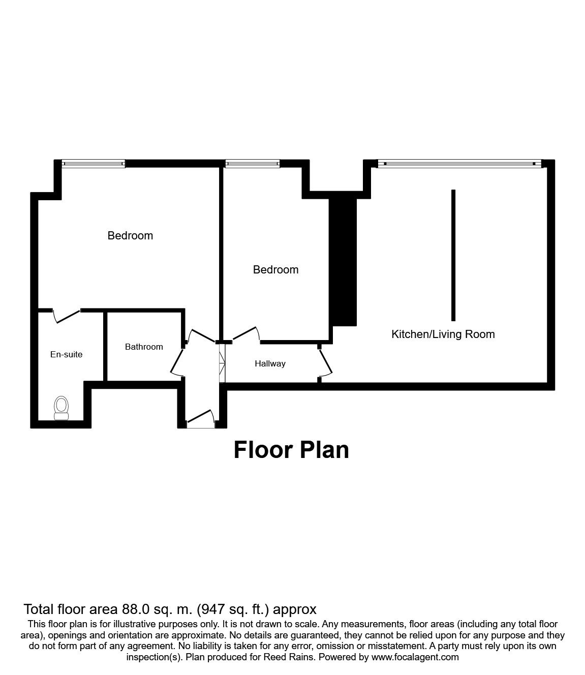 2 Bedrooms Flat for sale in The Strand, Liverpool L2