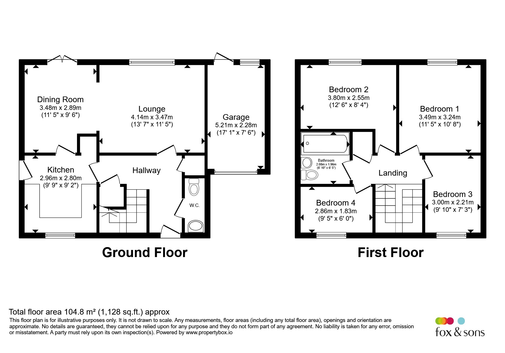 5, Avon Meade, Fordingbridge floorplan