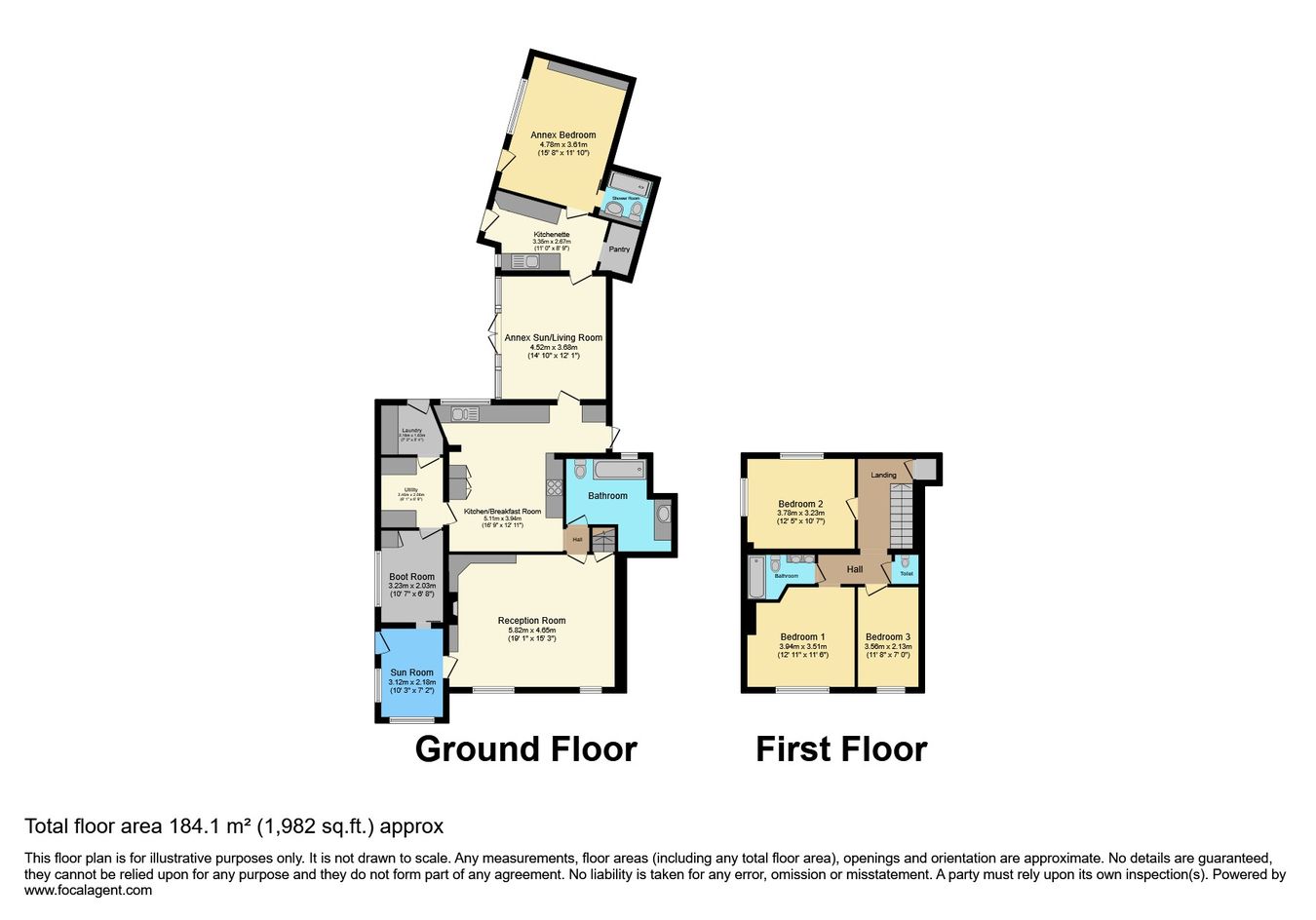Rose Dene, Tithill, Taunton floorplan