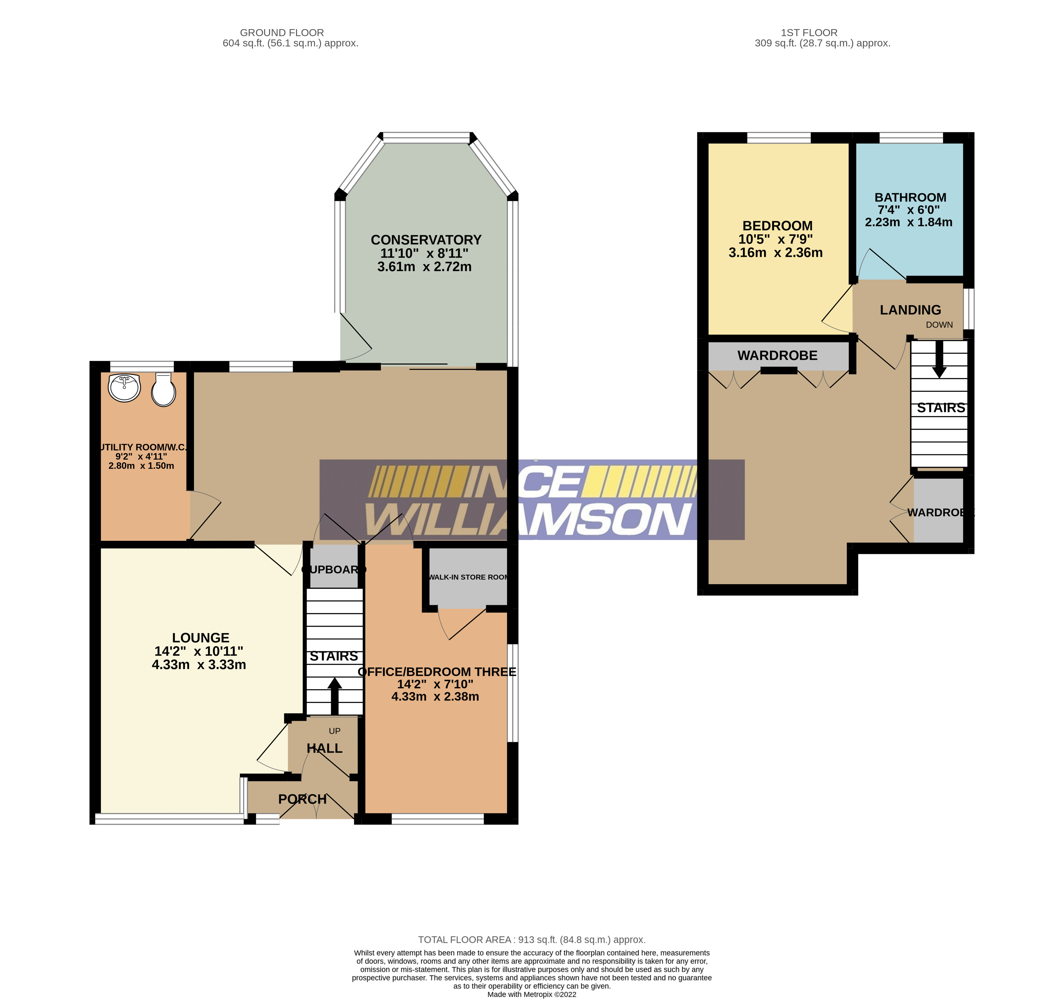 Pocket Nook Road, Chew Moor, Lostock, Bolton BL6, 3 bedroom semi