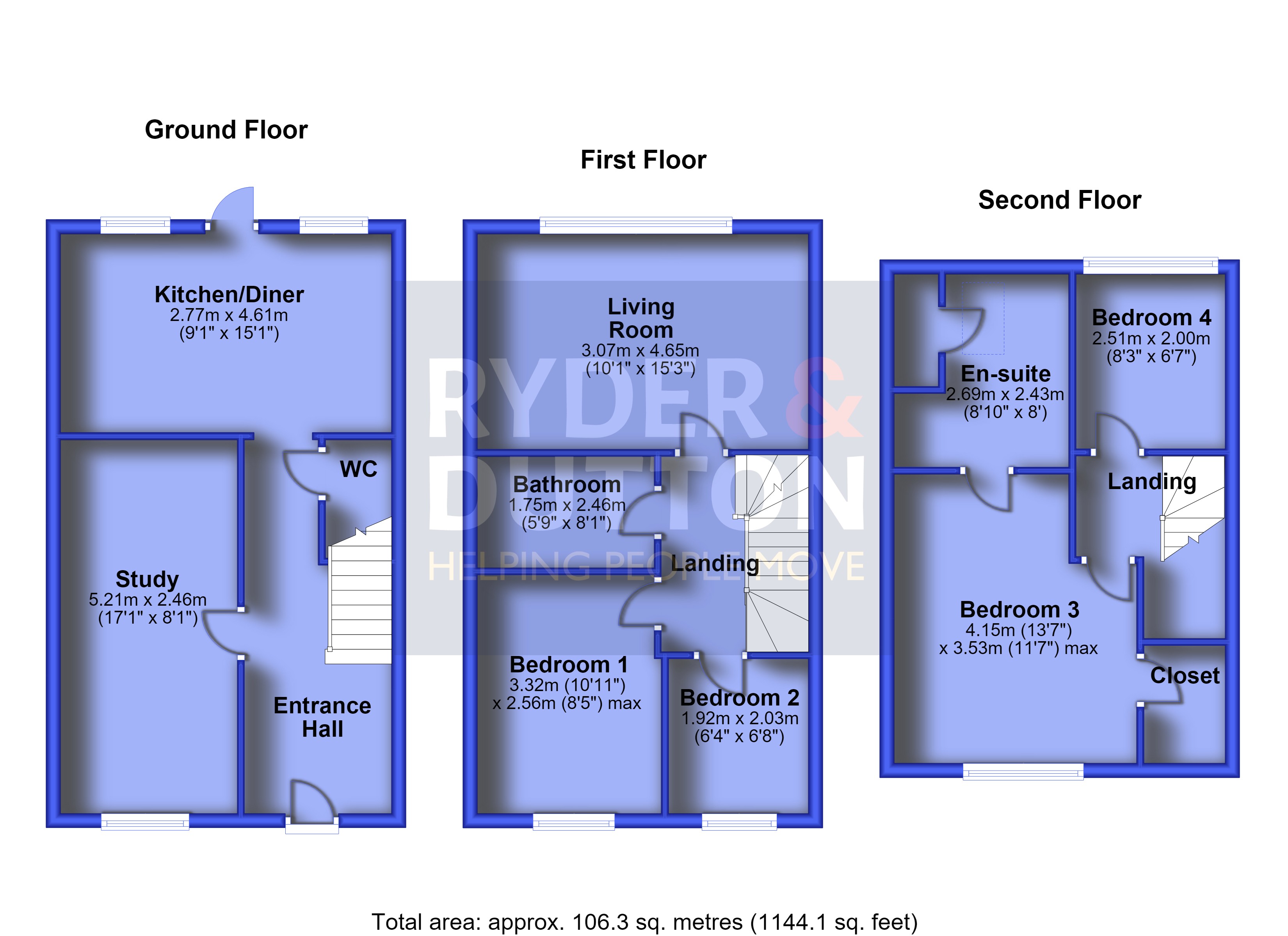 7, Norfolk Avenue, West Yorkshire floorplan