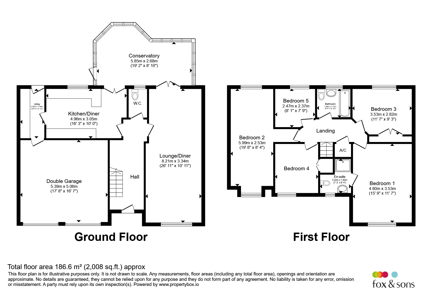 23, Ashwood Drive, YEOVIL floorplan