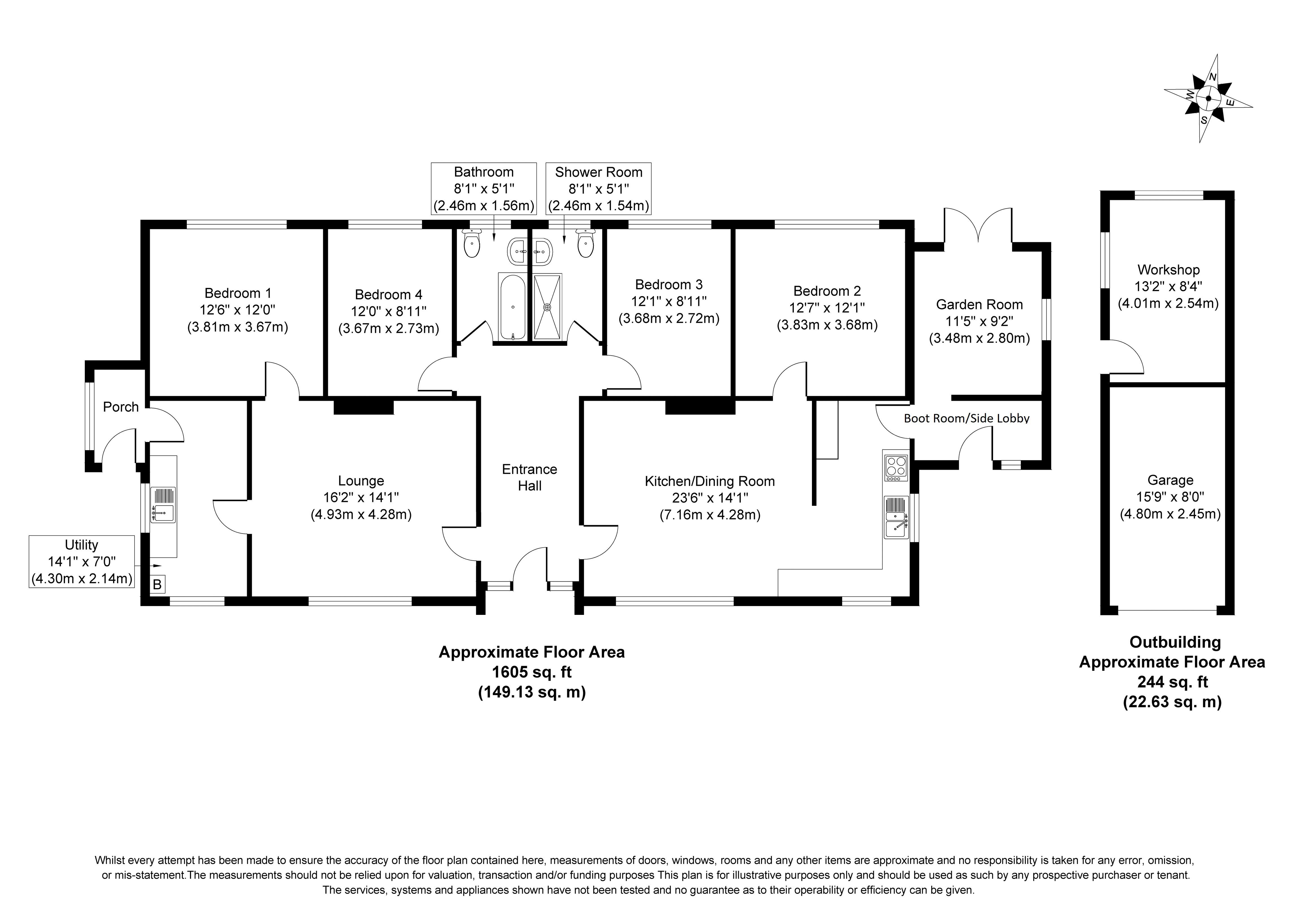 Merristwood, Norwich floorplan