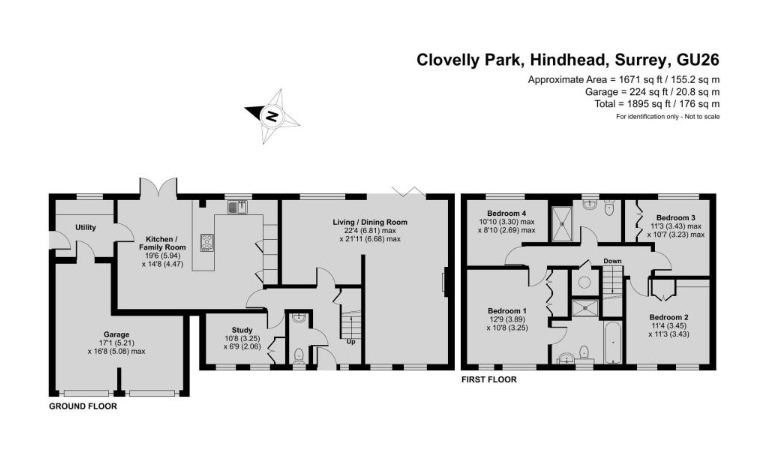 6, Clovelly Park, Surrey floorplan