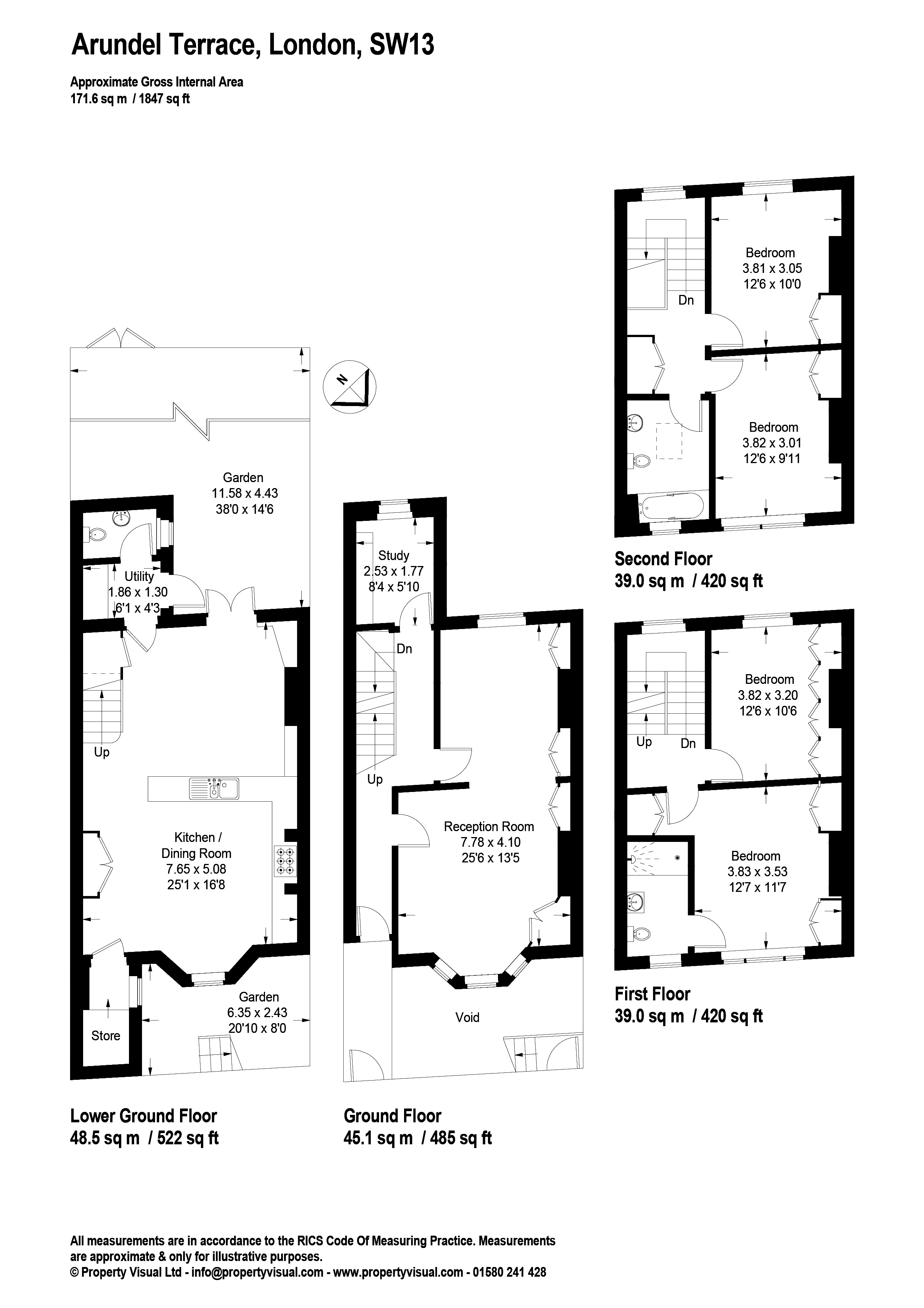 4 Bedrooms Detached house to rent in Arundel Terrace, London SW13