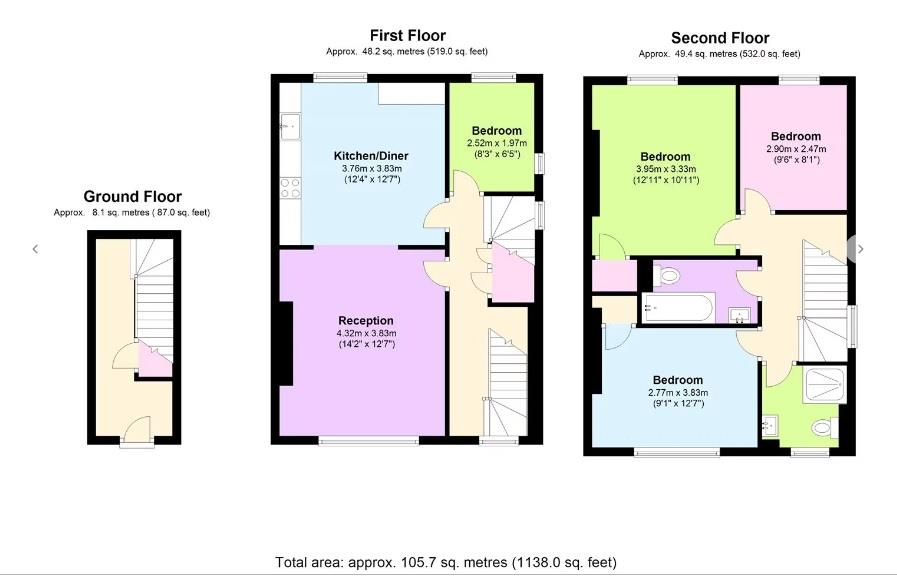 28a , Wemyss Road, Blackheath, London floorplan