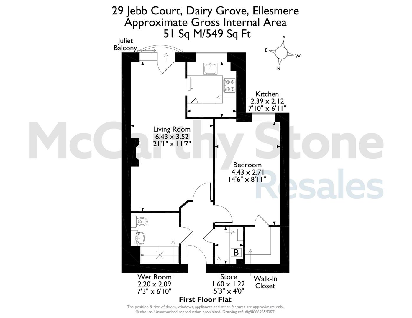 29 Jebb Court, Dairy Grove, Ellesmere floorplan