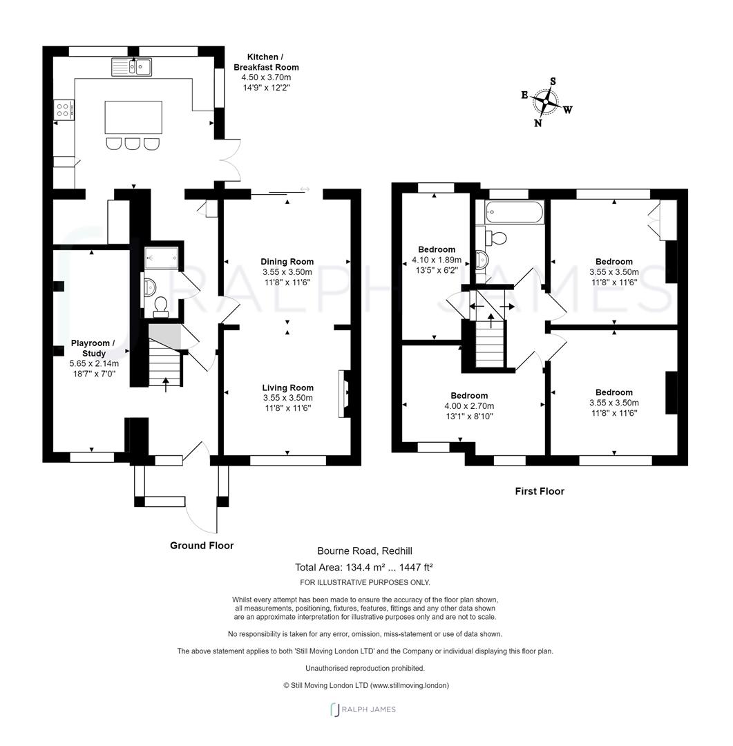 4 Bedrooms Semi-detached house for sale in Bourne Road, Merstham, Redhill RH1