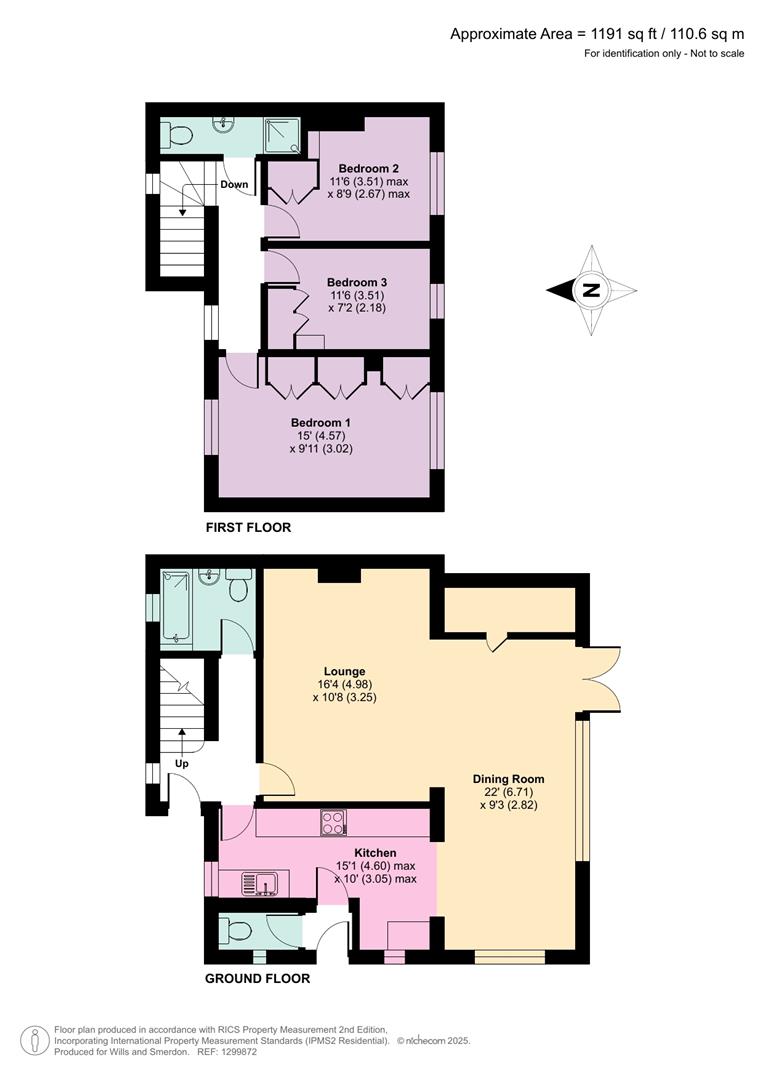 2, Farleys Close, West Horsley floorplan