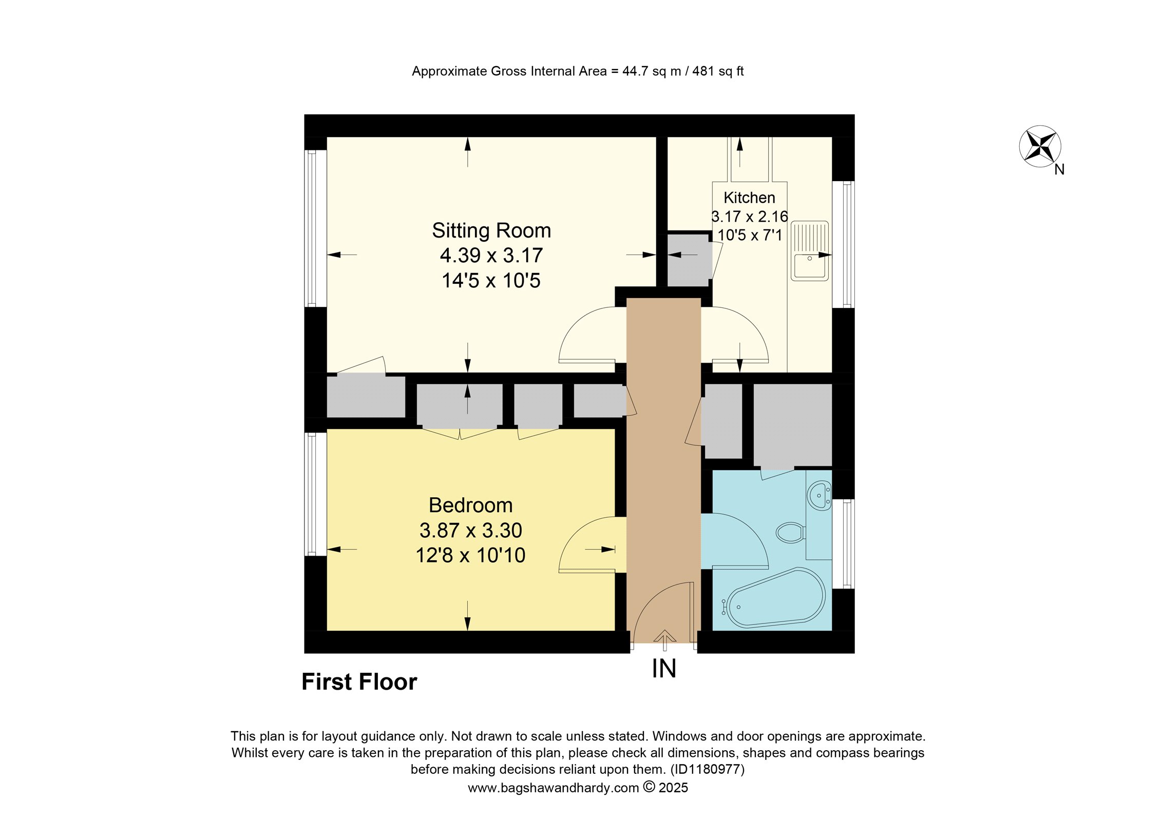 Edenside Road, Great Bookham, Leatherhead, Surrey, KT23 floorplan