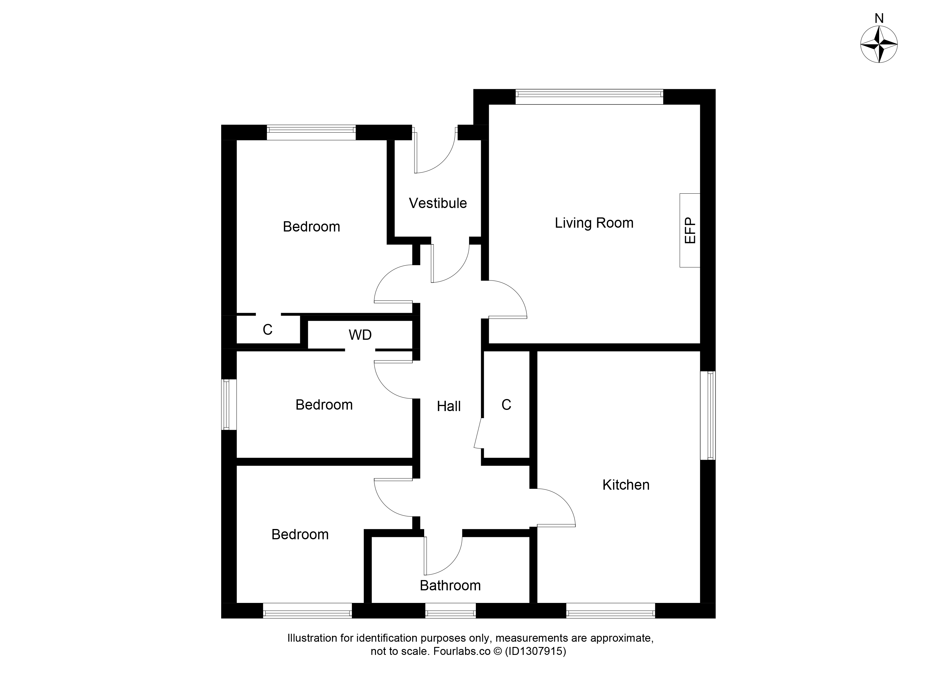 47, Mossmill Park, Mosstodloch, by Fochabers  floorplan