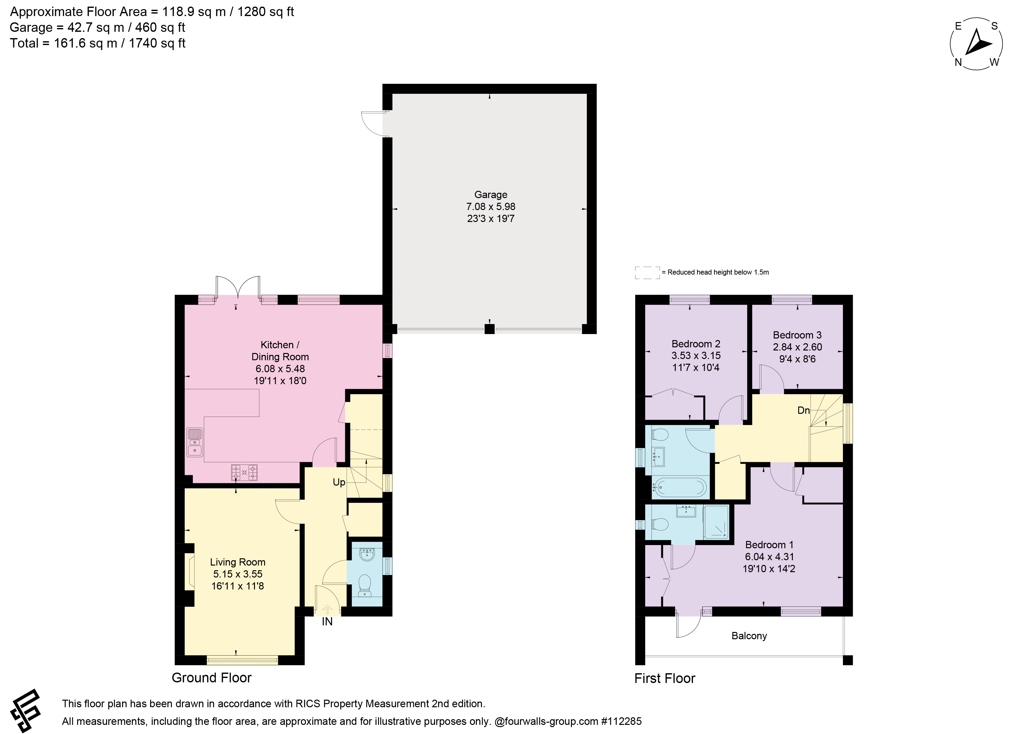22, Hyldeborne Road, Winchester floorplan