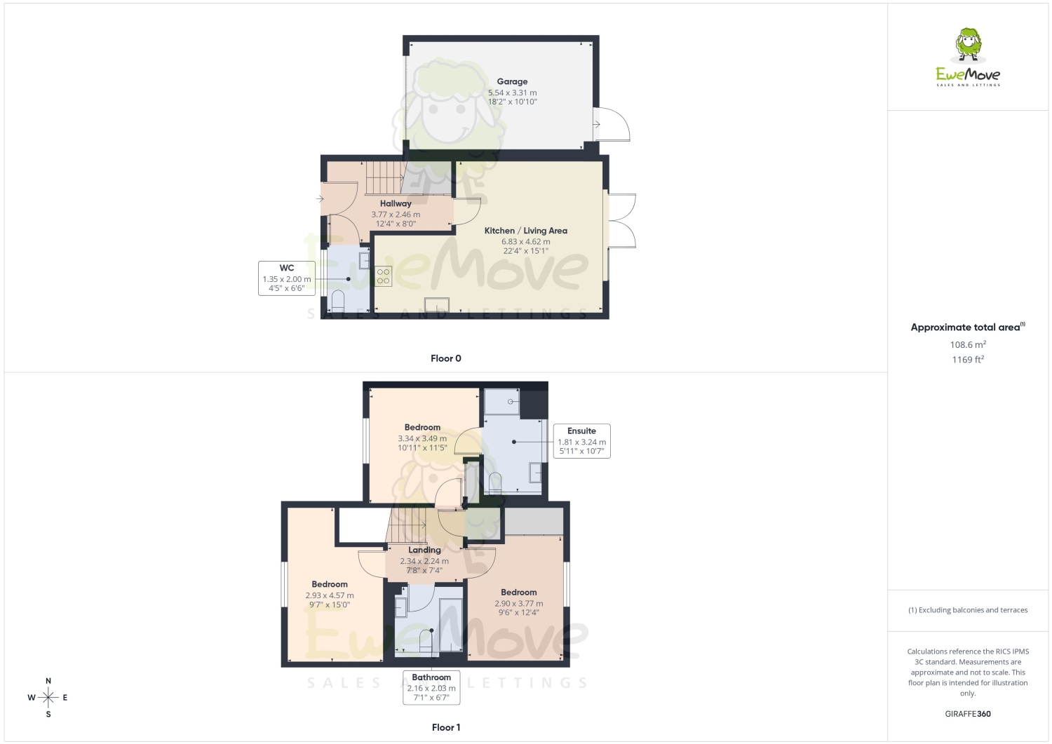 4, Westgate, Chatham floorplan