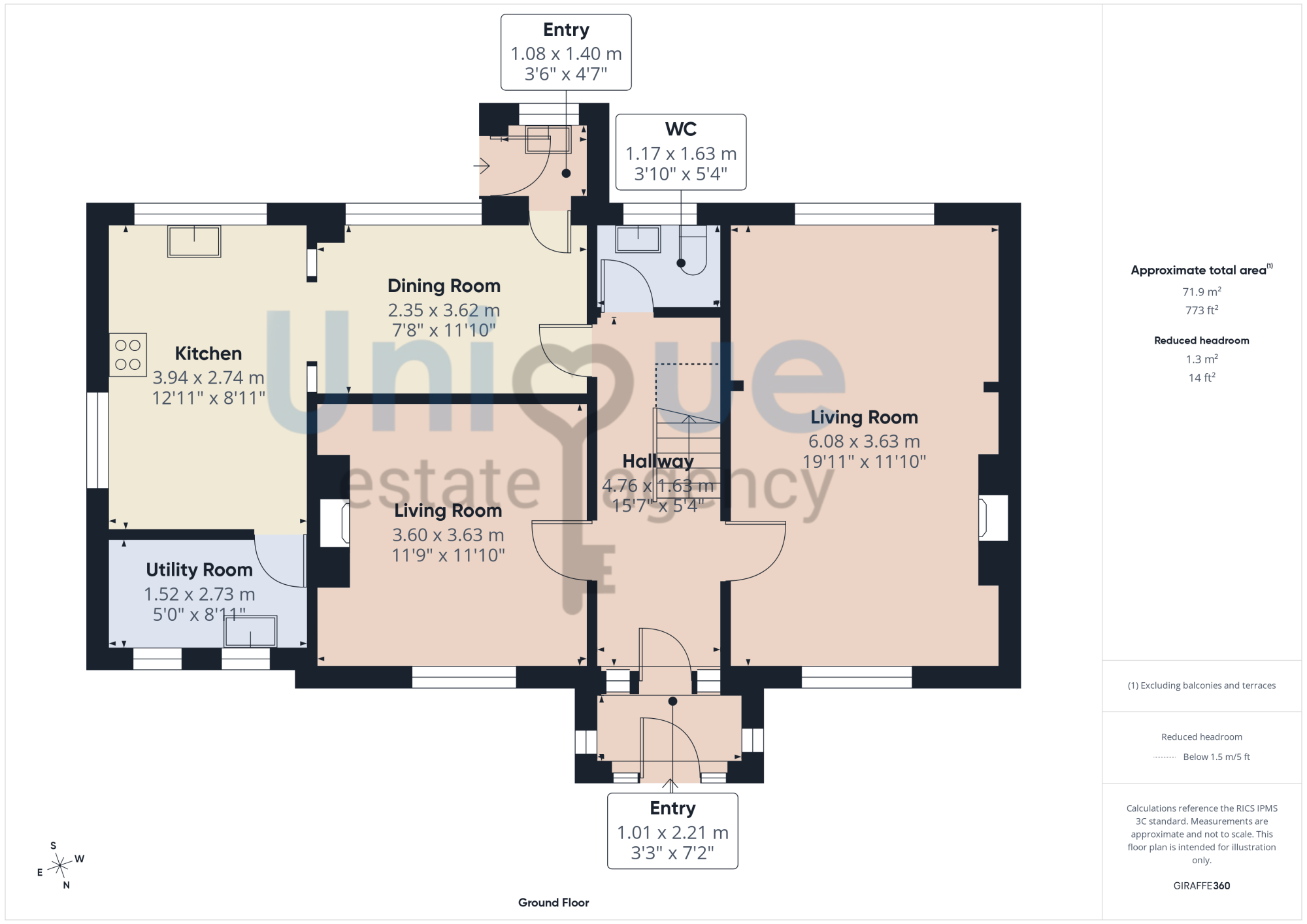 Sinclair,, Weeton Road, Wesham floorplan