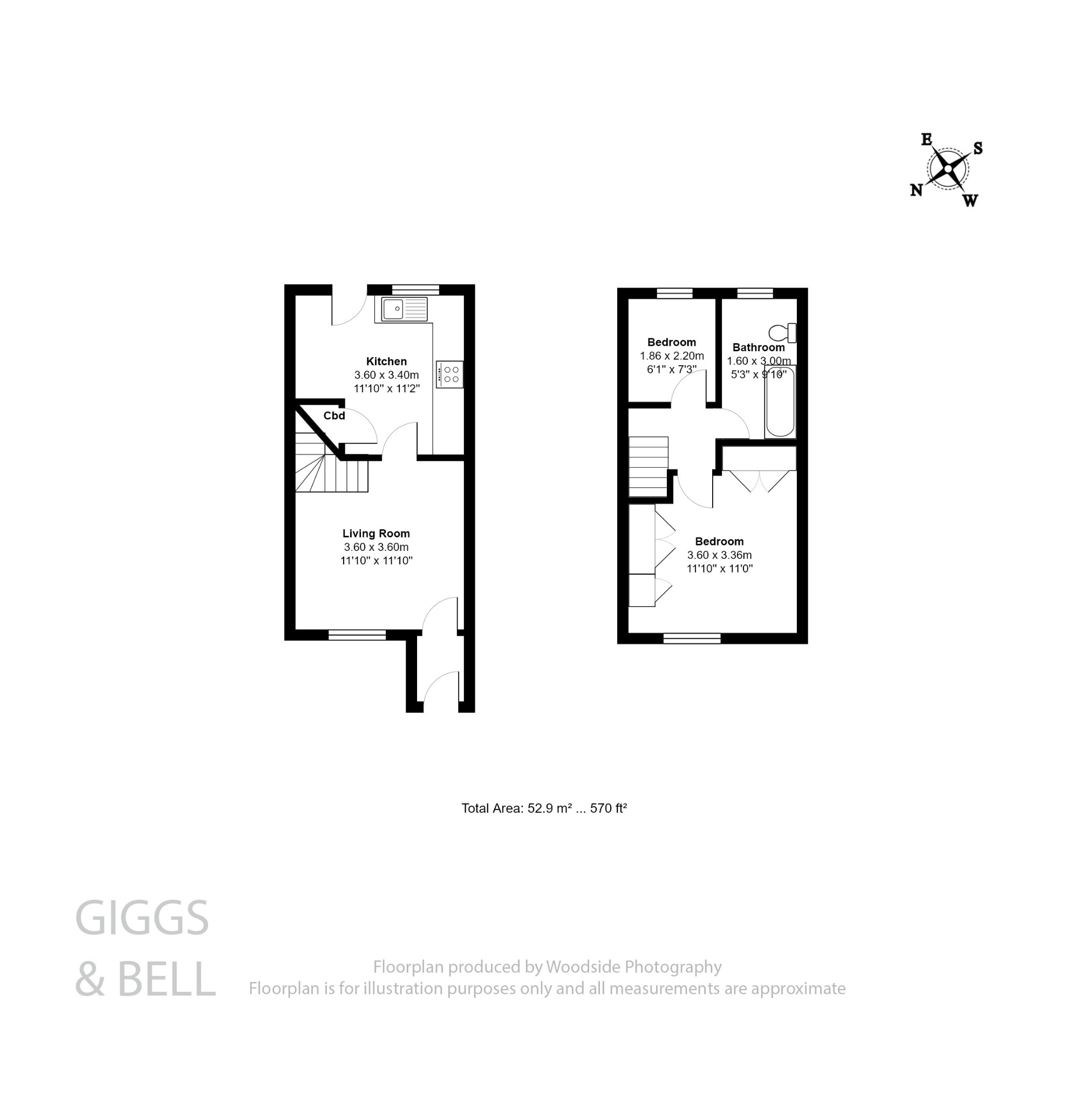 70 Cromer Way, Luton, Bedfordshire floorplan