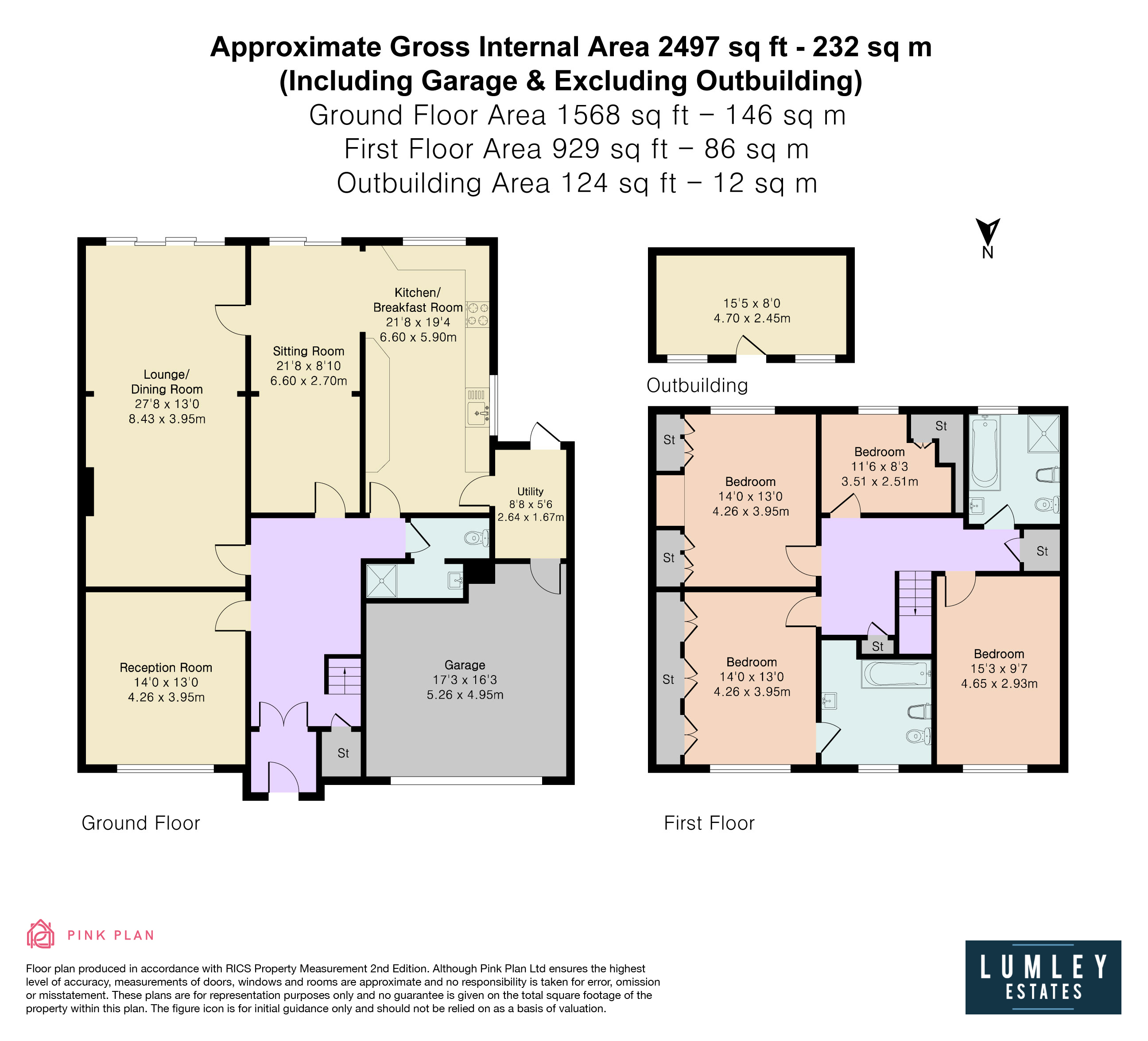 21, The Rise, Borehamwood floorplan