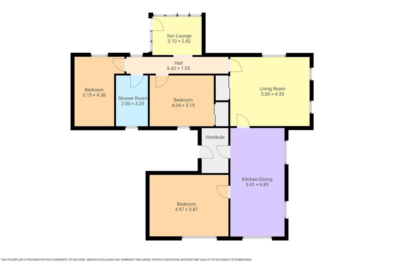 Ranza Cottage, Brownhills, St. Andrews floorplan
