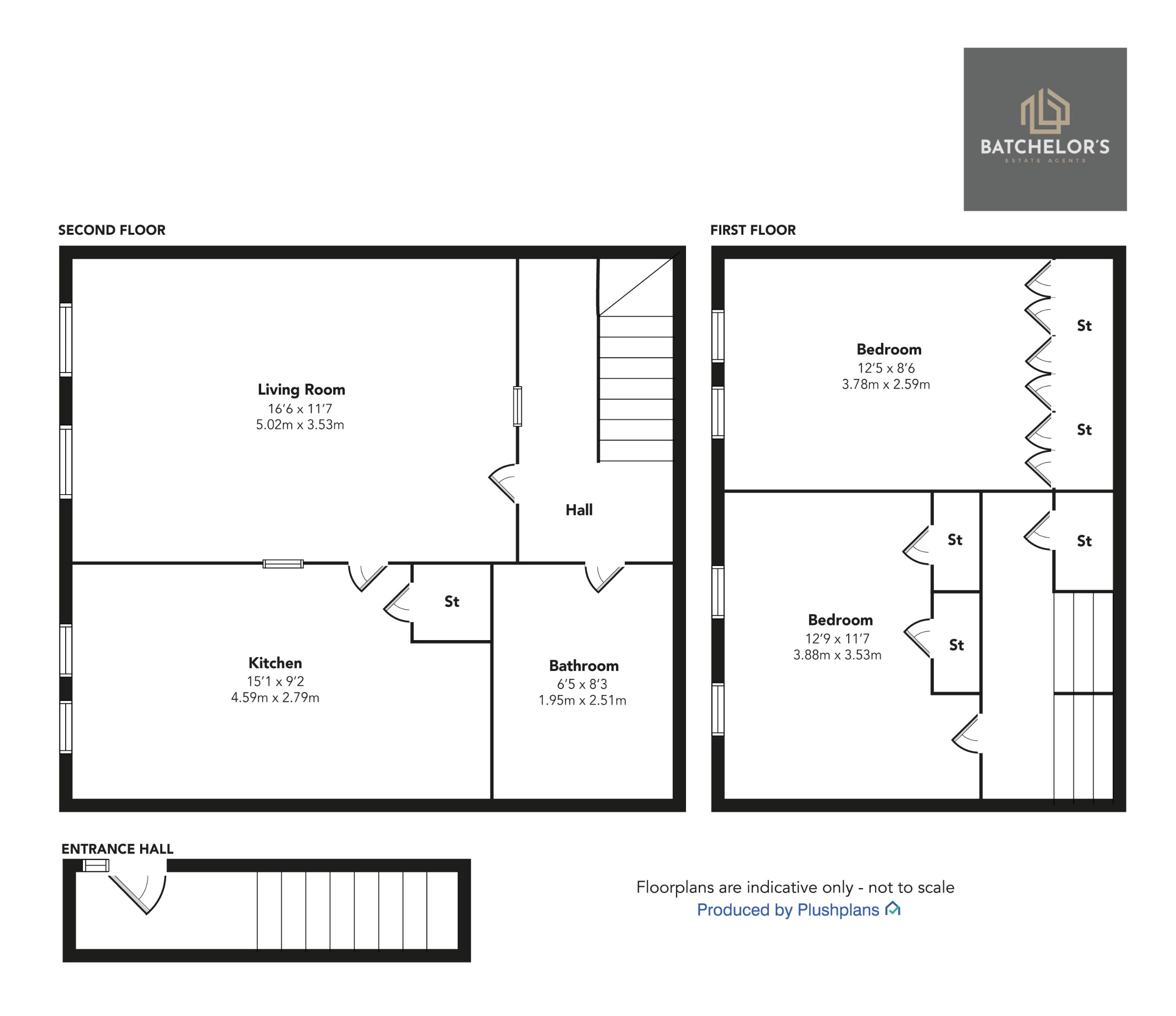 55 Lenzie Place, Glasgow floorplan