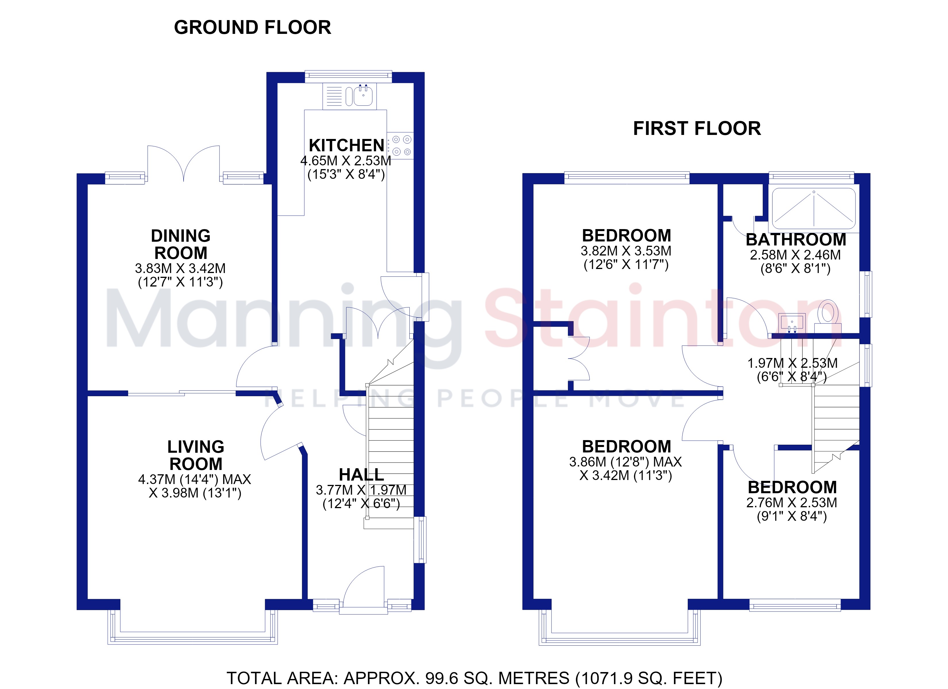 11, Foxholes Lane, Pudsey floorplan