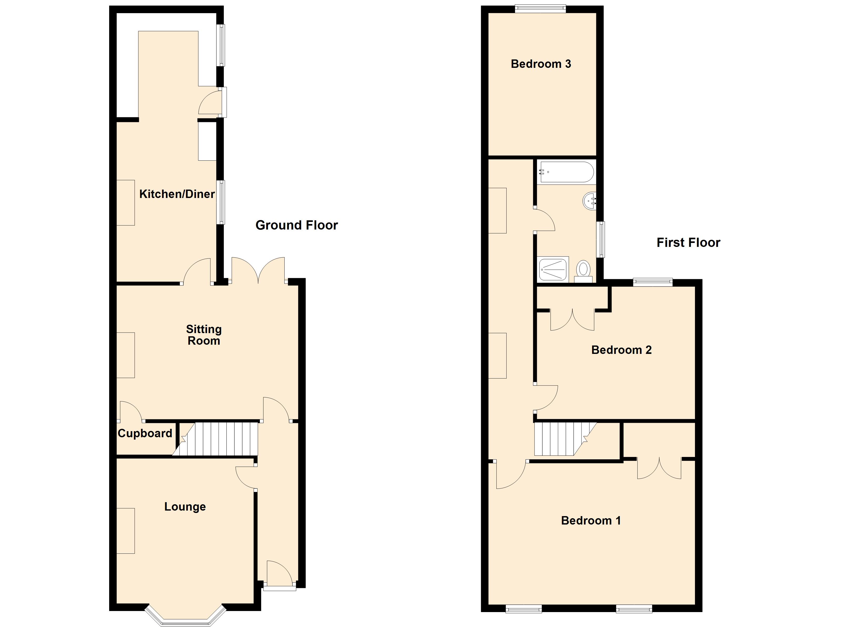 Keddington Road, Louth, Lincs LN11, 3 bedroom terraced house for sale
