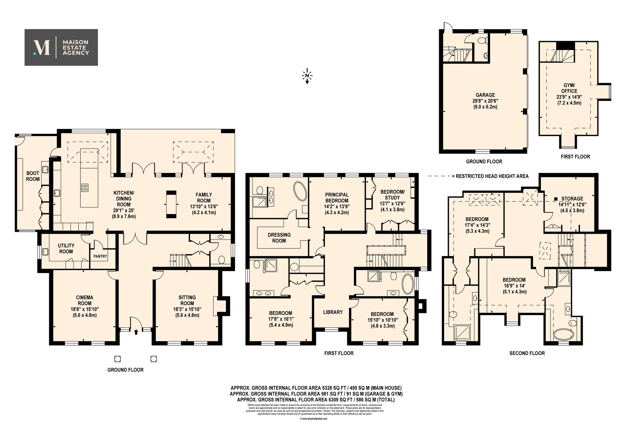 Mulligan The Devils Highway, Crowthorne floorplan