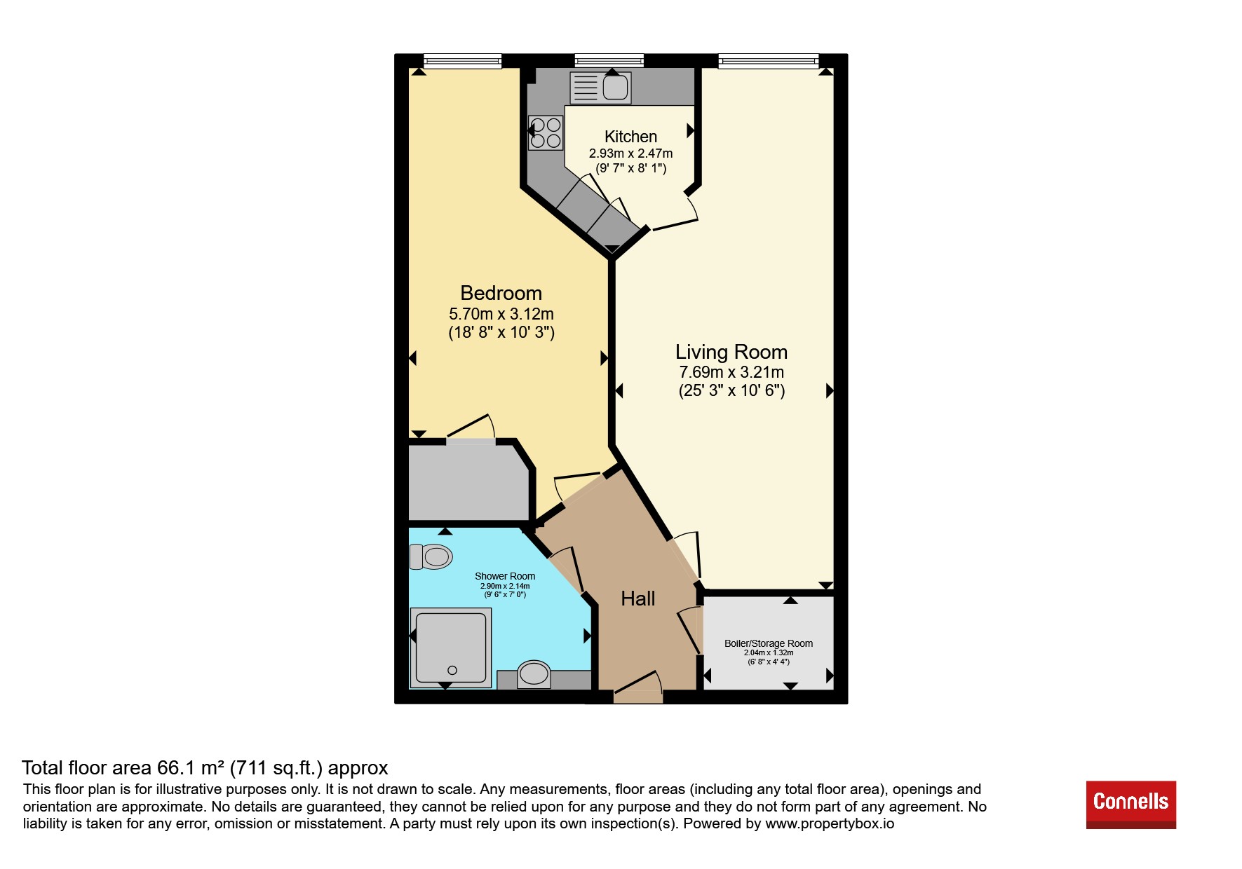 Monument Place, Salisbury floorplan