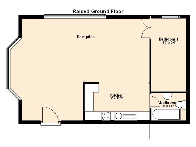 1 Bedrooms Flat to rent in Randolph Road, London W9