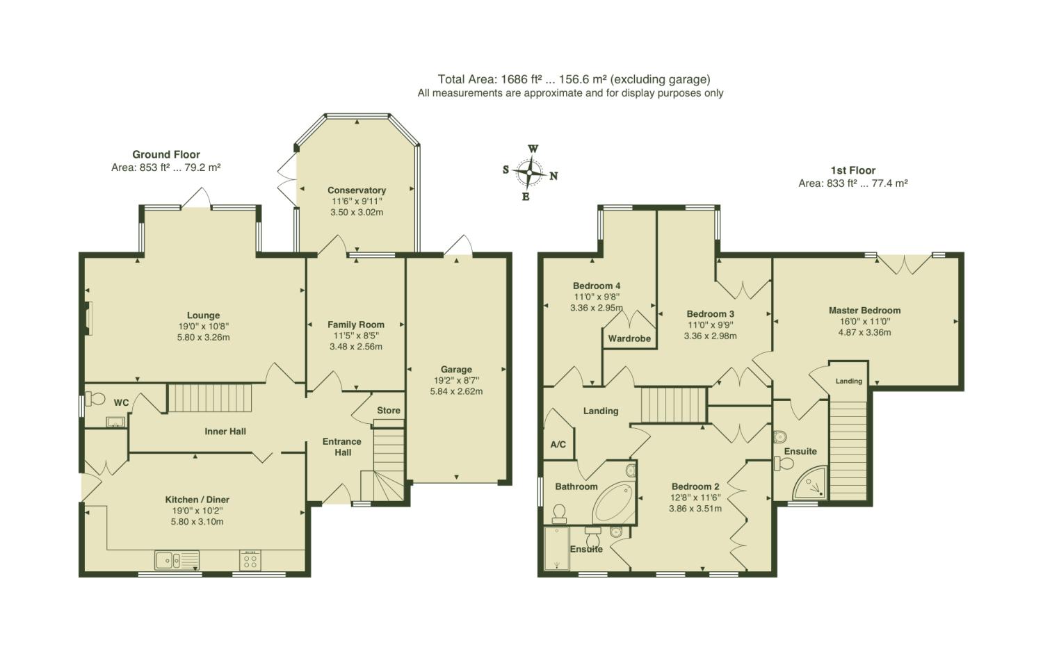4 Bedrooms Detached house for sale in Taunton Deane, Emerson Valley, Milton Keynes MK4