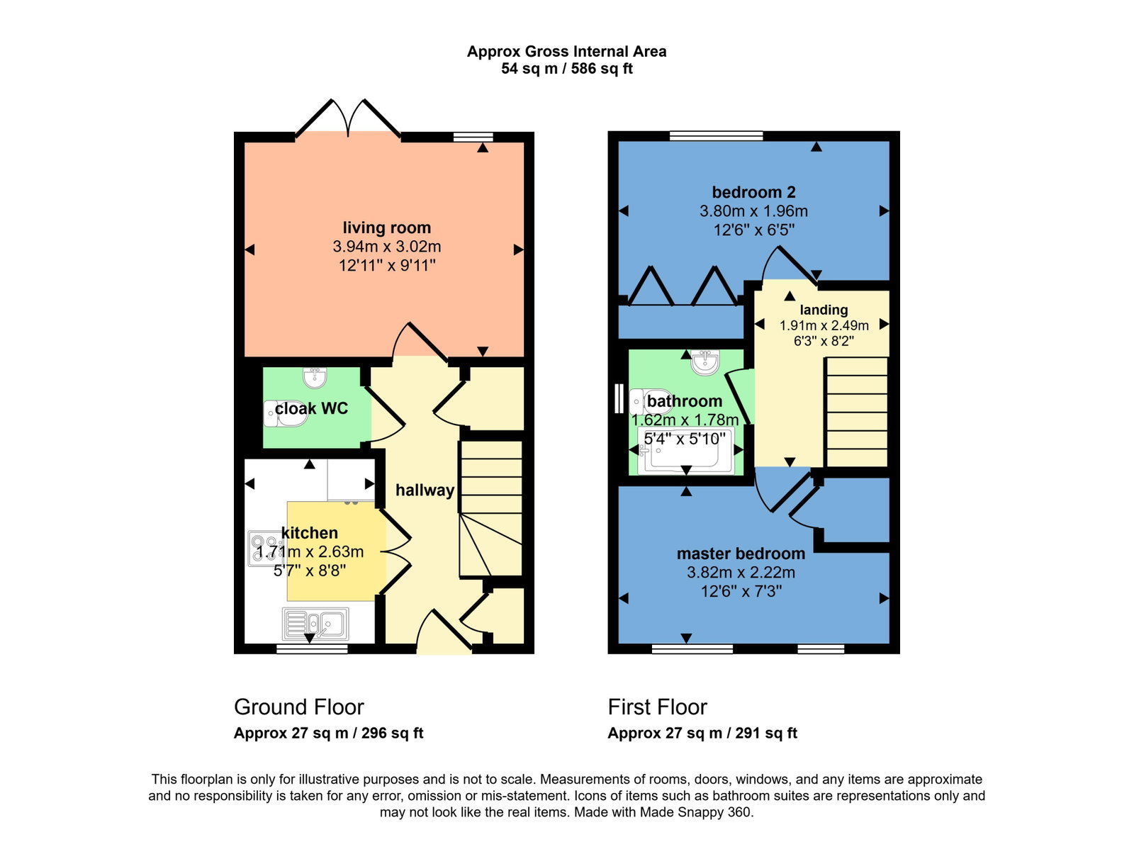 12, Edward Boyle Close, Carlisle floorplan