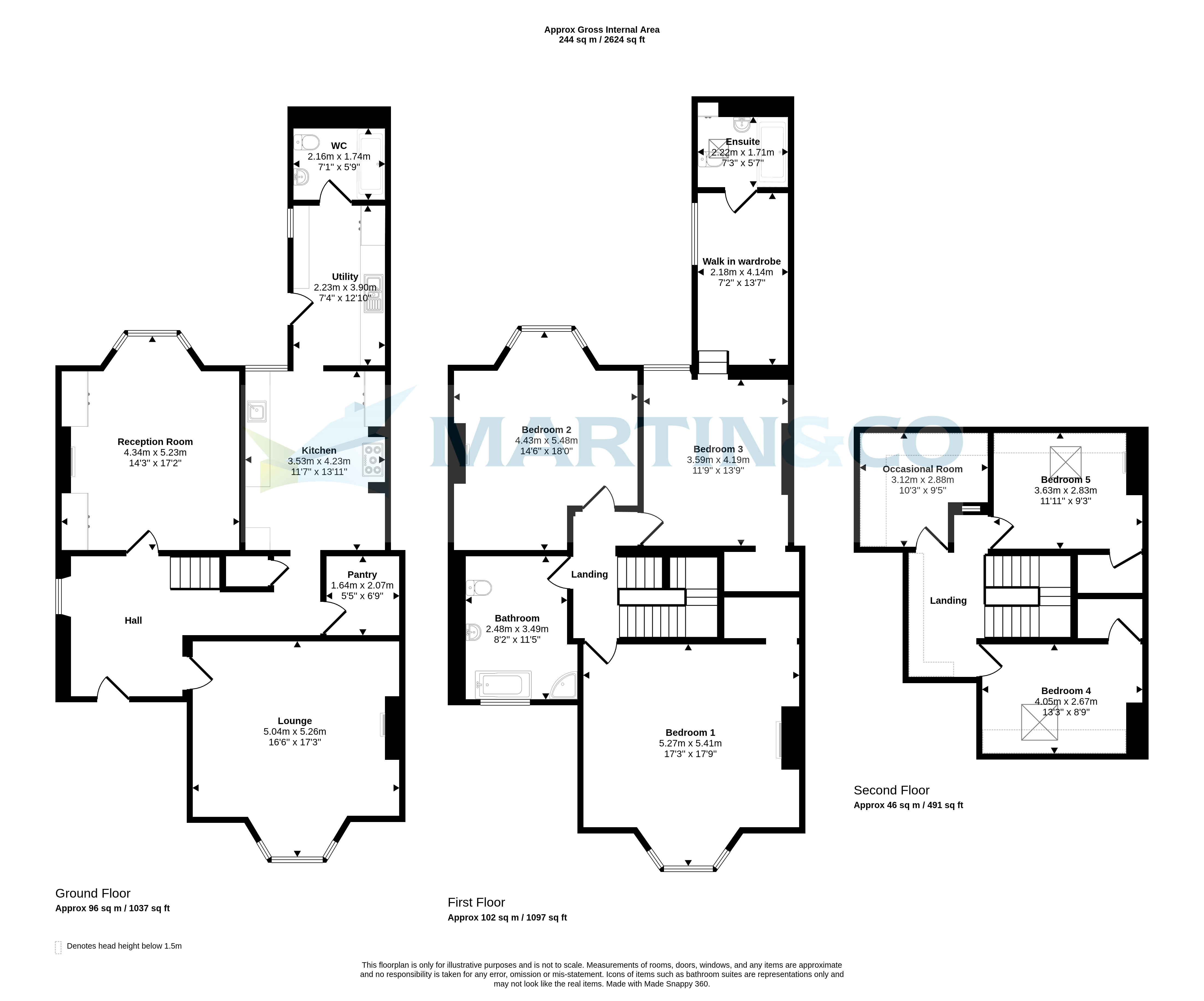 13, Victoria Park, Bradford floorplan