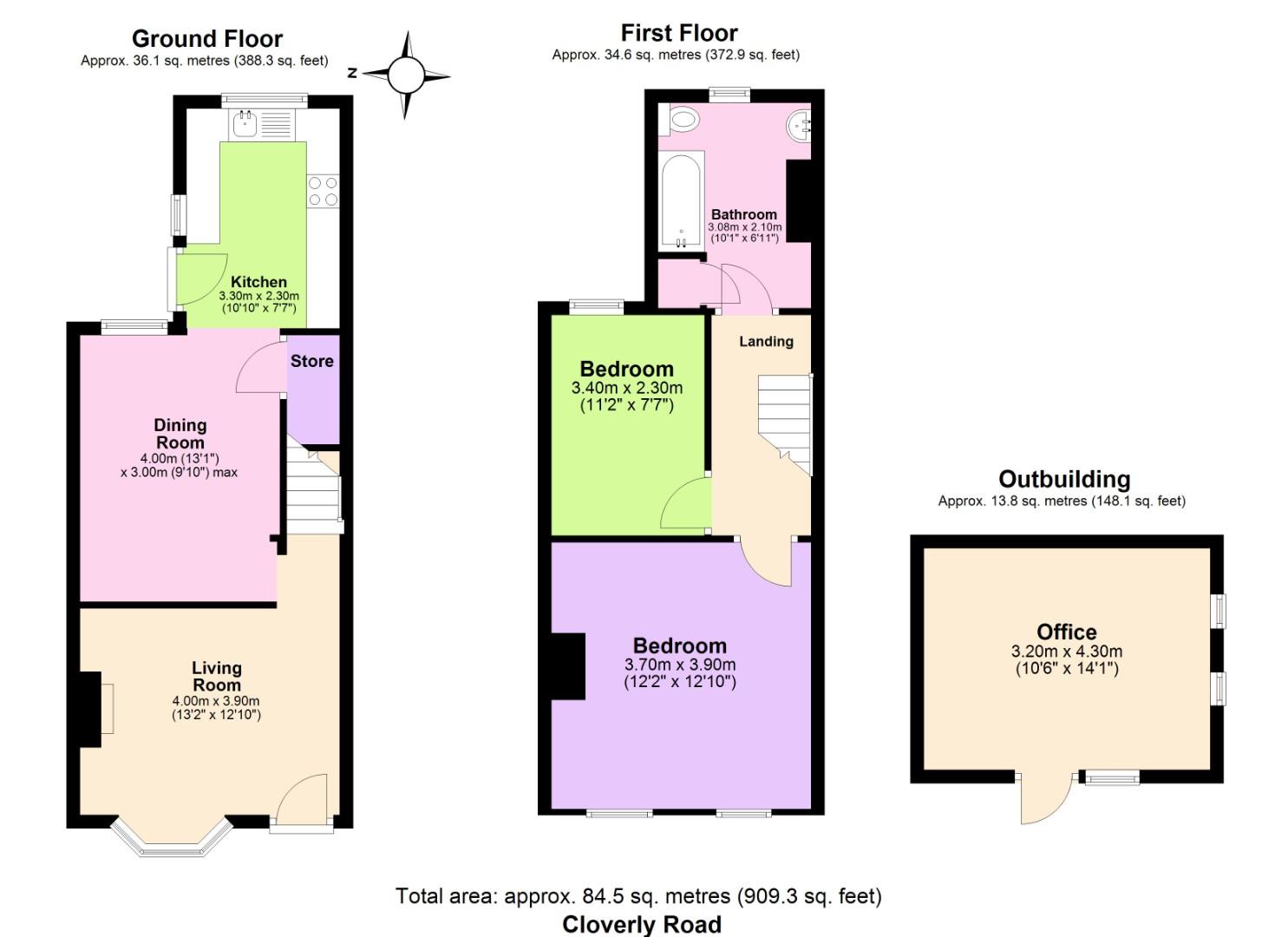 22, Cloverly Road, Ongar floorplan