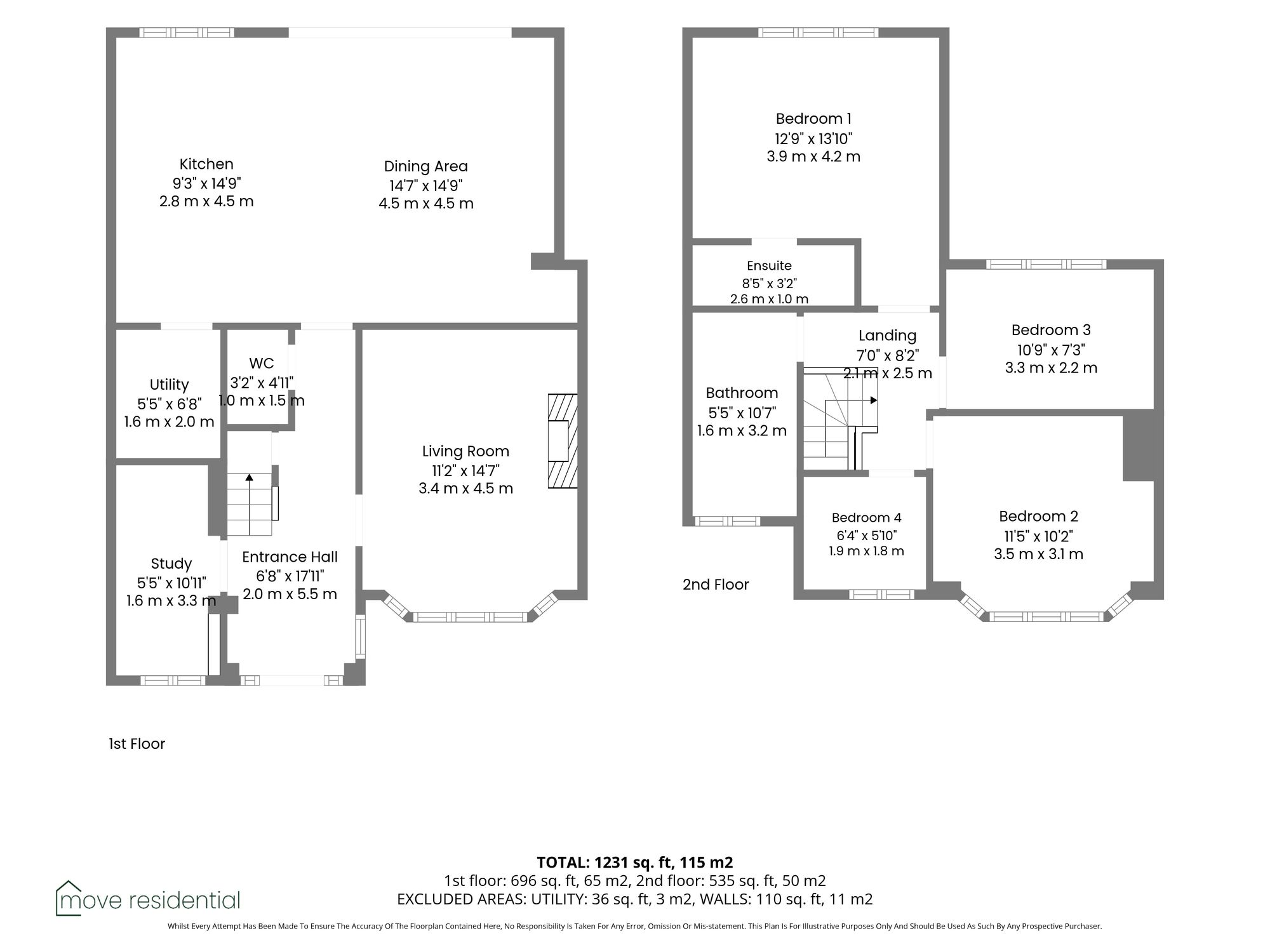 29 Christopher Way, Liverpool floorplan