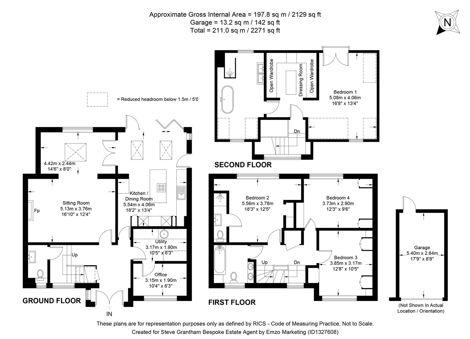 53, Portsmouth Road, Horndean floorplan