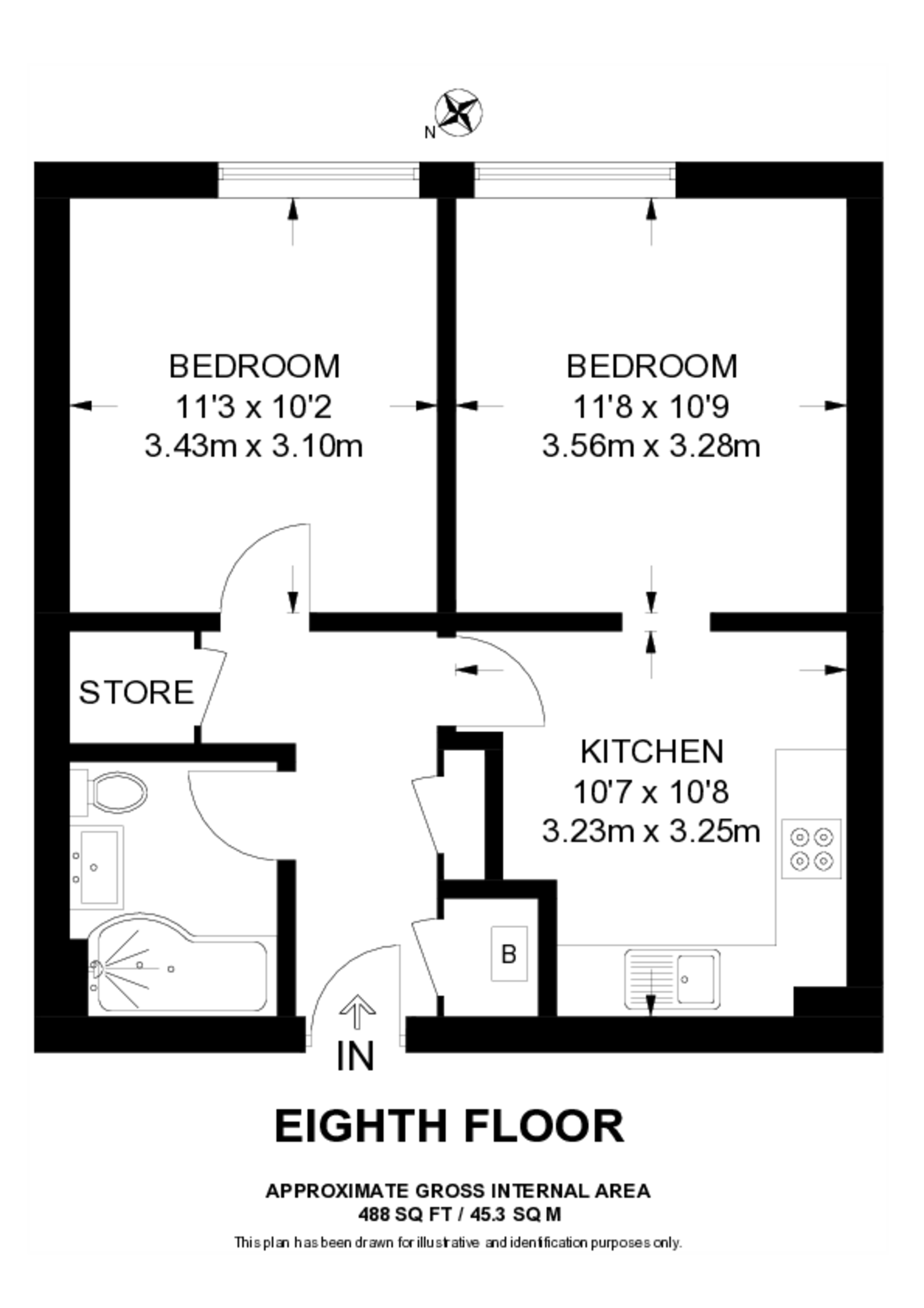 Victoria Road, North Acton floorplan
