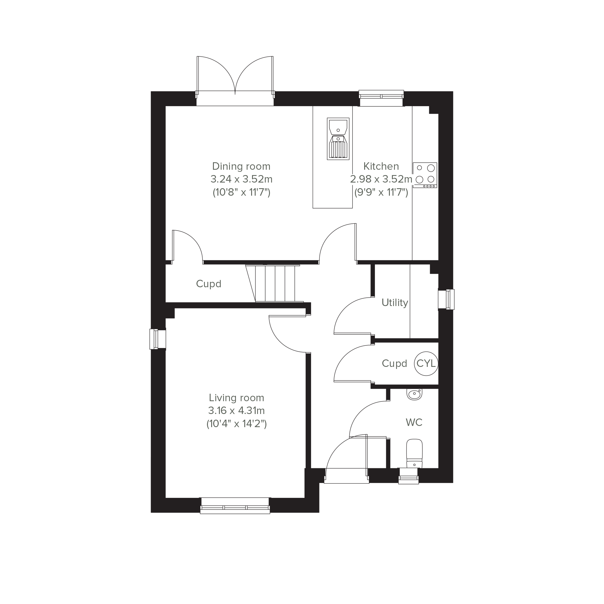 Valley Park, Eskdale Drive, Didcot floorplan