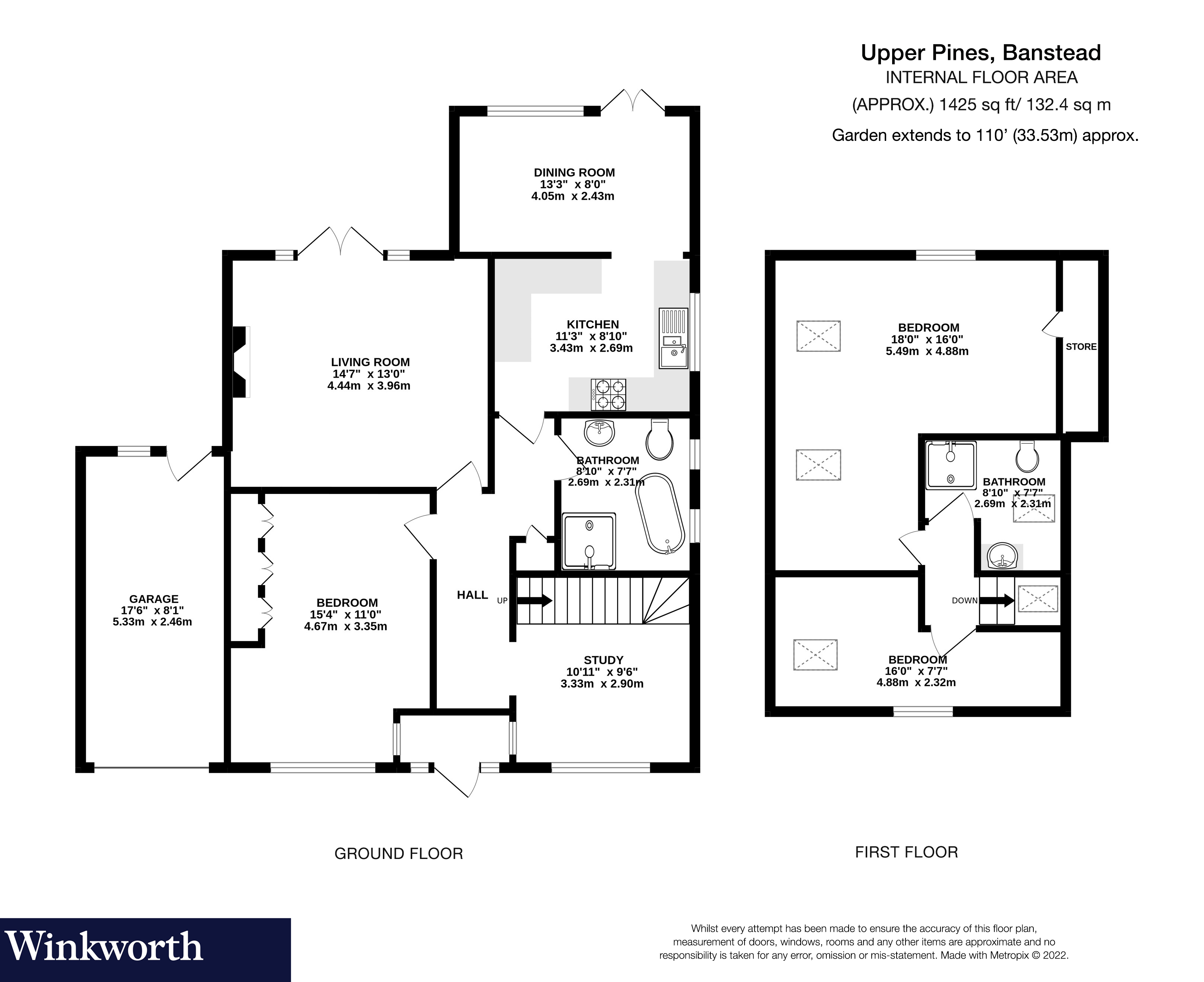 Upper Pines, Banstead, Surrey SM7, 3 bedroom bungalow for sale